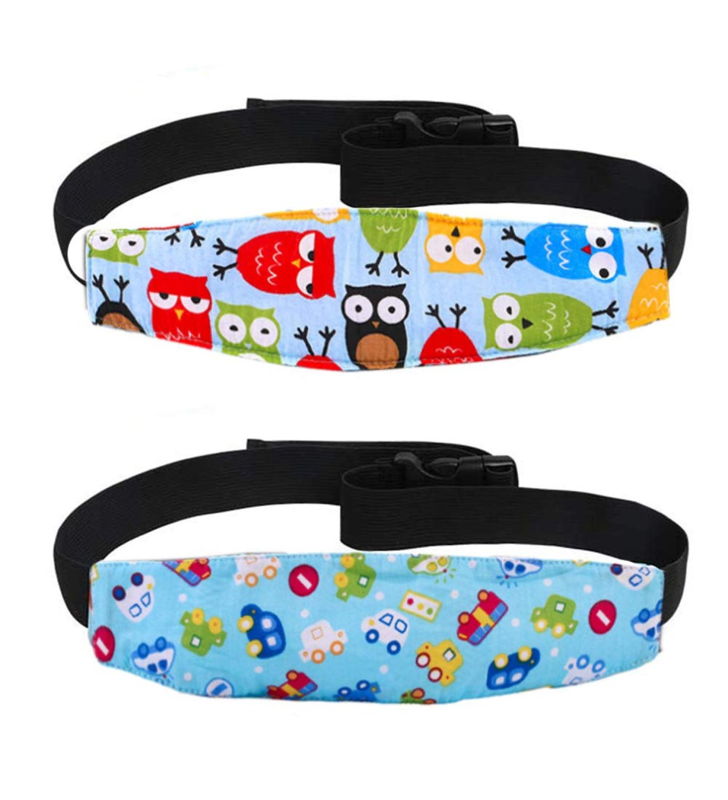 ZYCC Baby Car Seat Head Support | Toddler Safety Sleep Nap Aid Positioner Strap | Neck Protection Belt for Children | Kids (Blue) - Buy Online on GoSupps.com