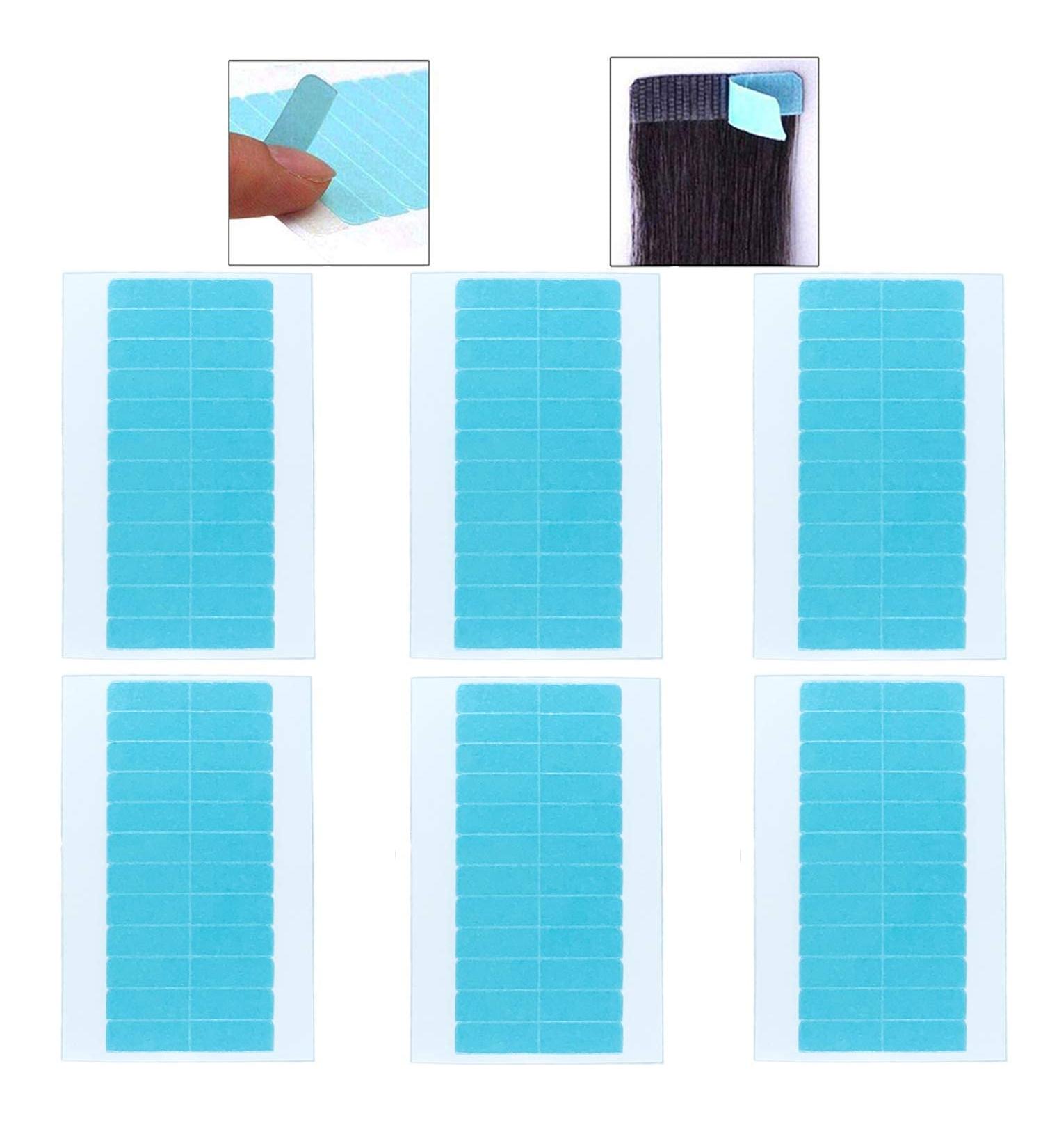 Replacement Adhesive Strips for Tape-In Hair Extensions | Double-Sided Hair Adhesive Tape  - Buy Online on GoSupps.com