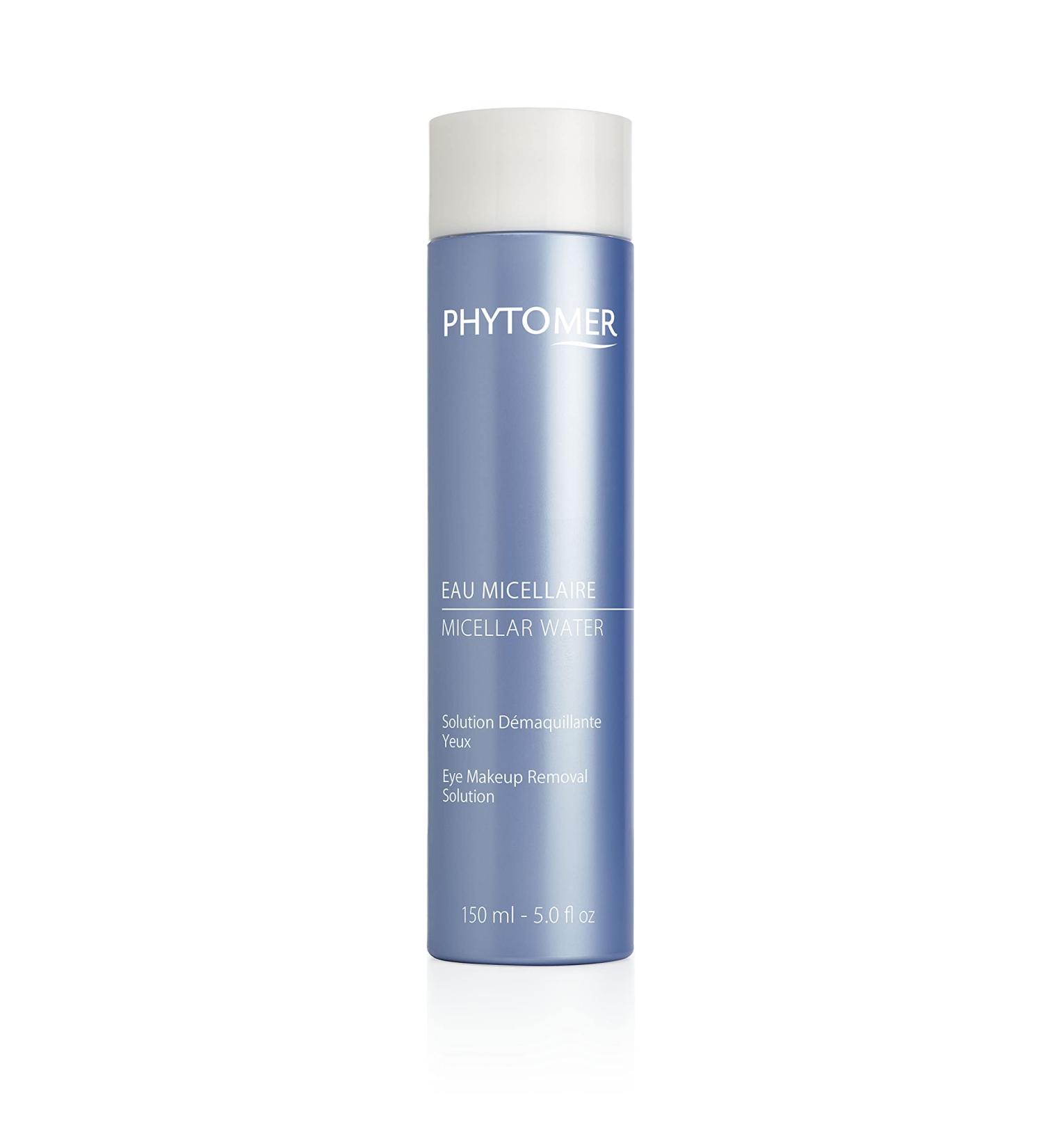 Phytomer Micellar Water Eye Makeup Remover - Gentle Waterproof Makeup Cleanser for Sensitive Skin | 150 ml - Buy Online on GoSupps.com