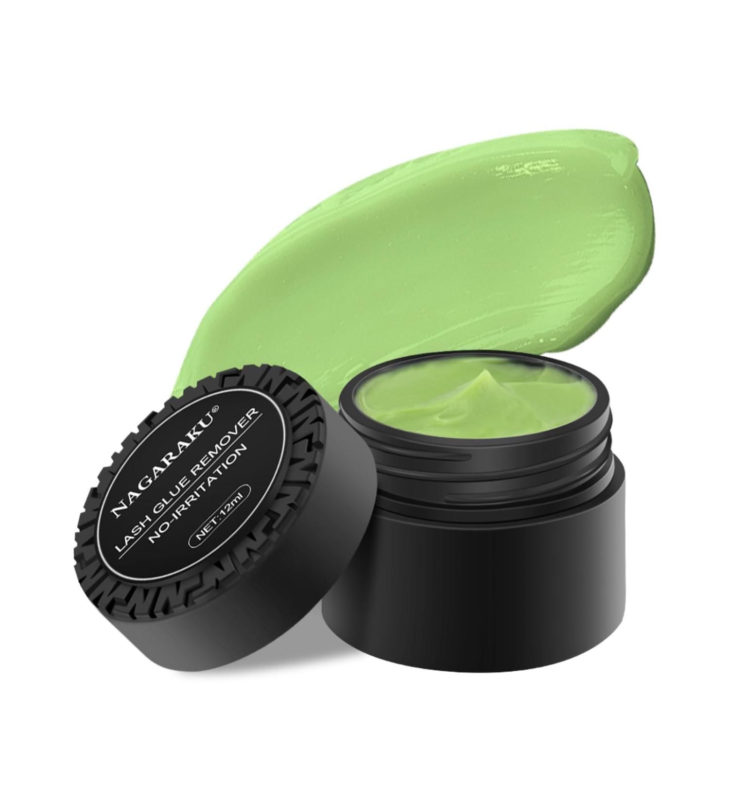 NAGARAKU Eyelash Extensions Glue Remover Cream - 12ml Mild & Non-Stimulating with Fruit Fragrance | Professional Adhesive Removal for Salons - Buy Online on GoSupps.com