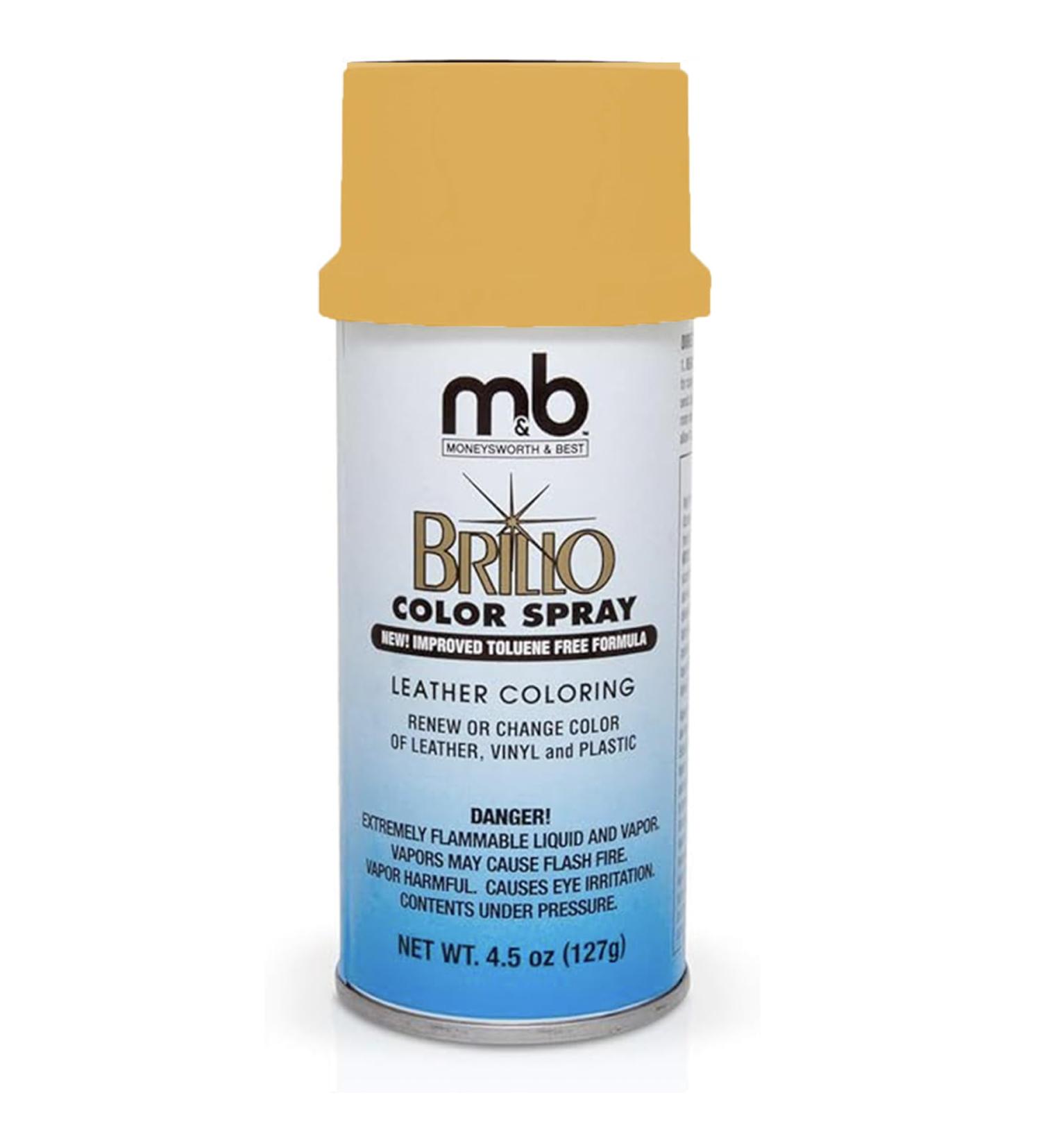 Shoe Dye Colouring Sprays - Spray Dye for Footwear Leather Vinyl and Upholstery - Re-Colour Shoes Bags Upholstery and Leather Products (Gold) - Buy Online on GoSupps.com