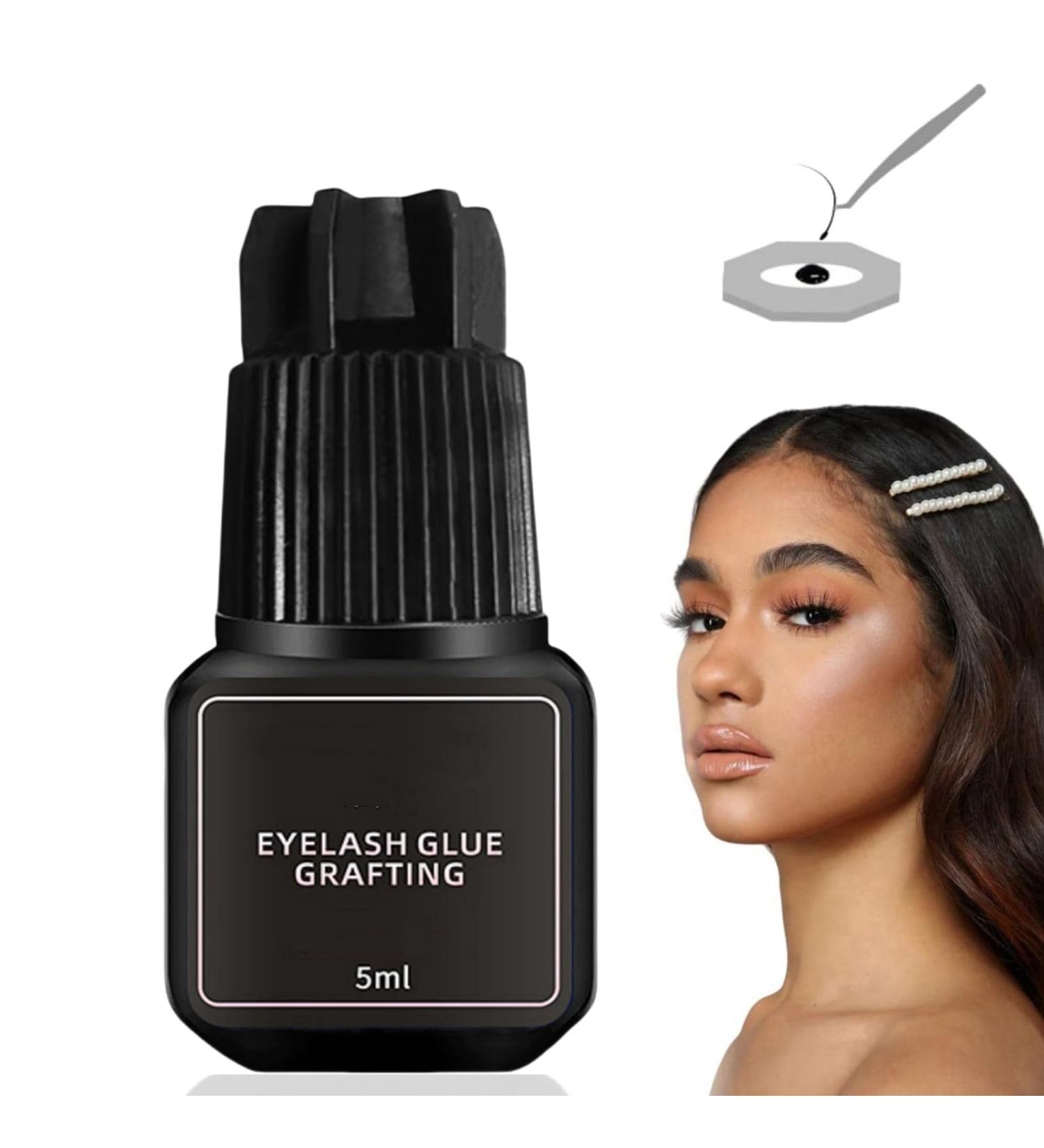 Black Lash Glue Long-Lasting & Waterproof Black Eyelash Glue Professional Lash Glue Eyelash Glue Black Extra Strong Eyelash Glue Professional Eyelash Glue Super Strong Hold False Eyelash Glue - Buy Online on GoSupps.com