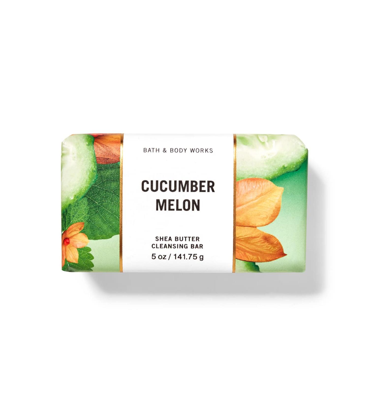 Buy Bath & Body Works Shea Butter Cleansing Bar (Cucumber Melon) - Perfect for All Skin Types | International Shipping Available - Buy Online on GoSupps.com