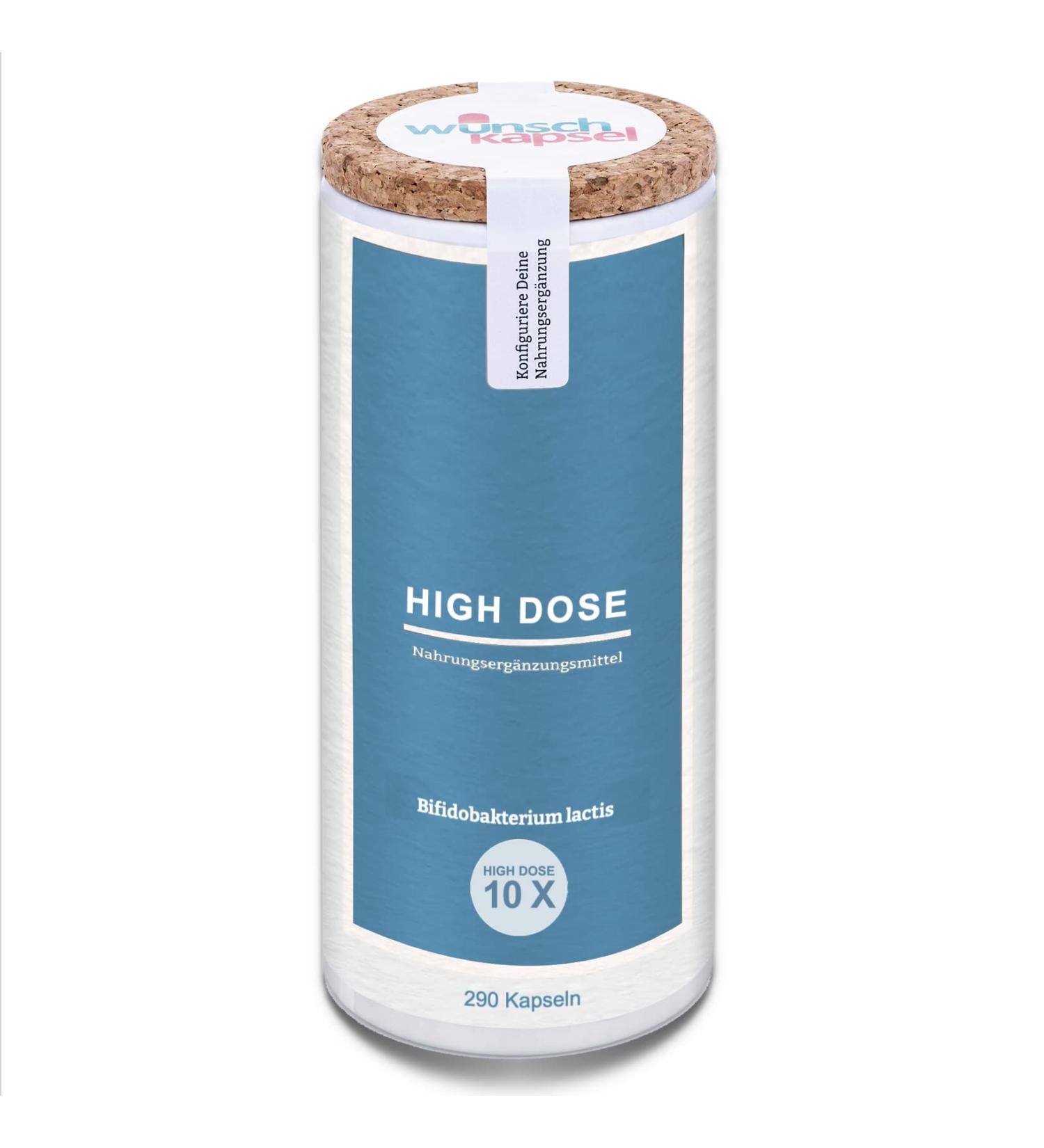 Bifidobacterium Lactis HD - 290 Capsules | High Dose Probiotic with 30 Billion CFU | 1000% More Content | Ship Worldwide - Buy Online on GoSupps.com