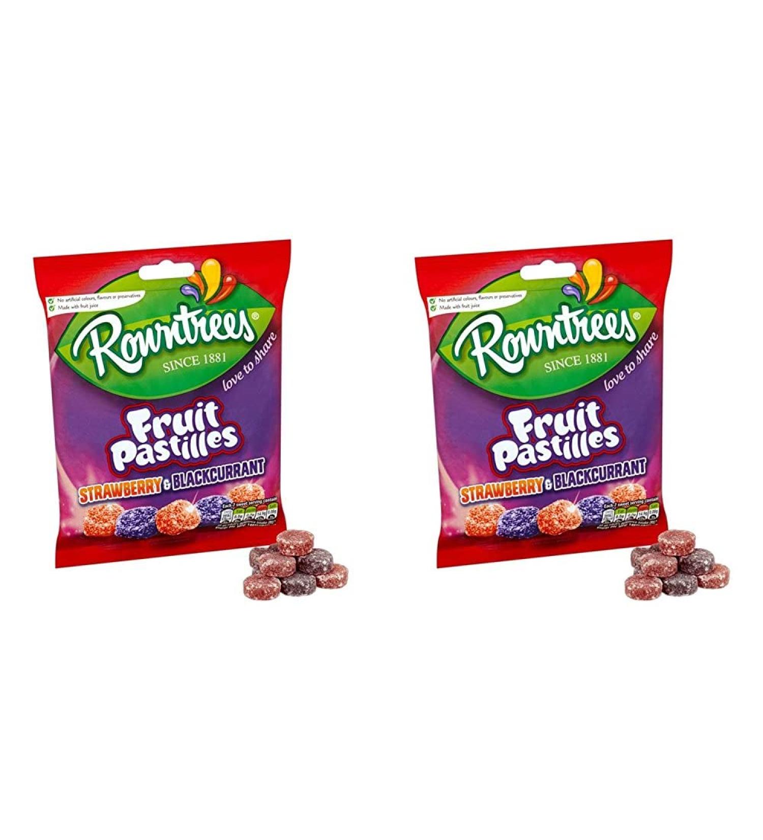 Red and Black Fruit Lozenges 143g x 2 Packets