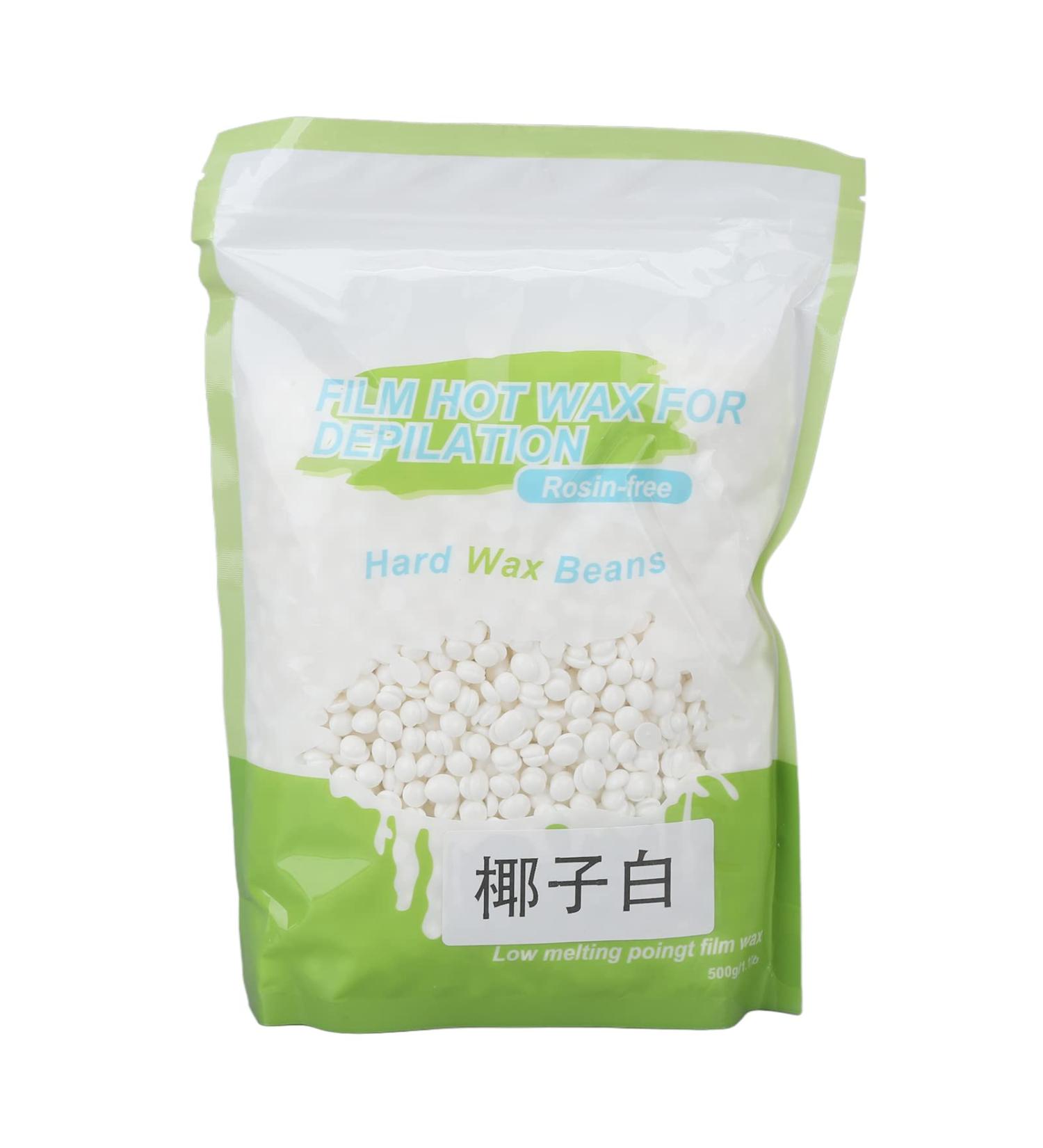 17.6 oz Hard Wax Beads for Hair Removal - Low Temperature Waxing for Women & Men (Coconut White) - Best International Shipping - Buy Online on GoSupps.com