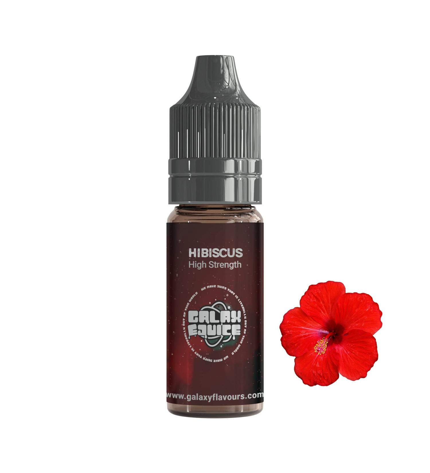 Hibiscus High Strength Flavouring - 230+ Flavours - Galaxy Food Flavours - 10ml Bottle - Buy Online on GoSupps.com