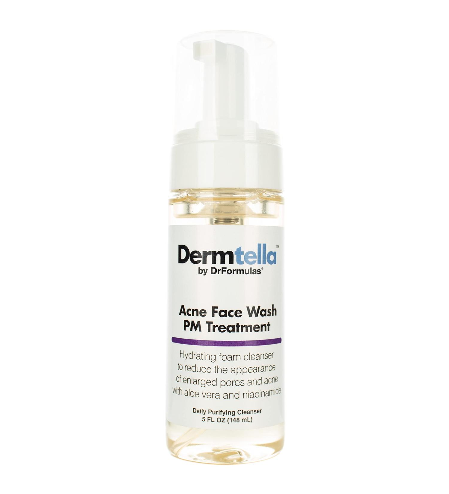 DrFormulas Foaming Face Wash for Oily Skin & Acne | Salicylic Acid Vitamin C & Tea Tree Oil - 5 oz - Buy Online on GoSupps.com