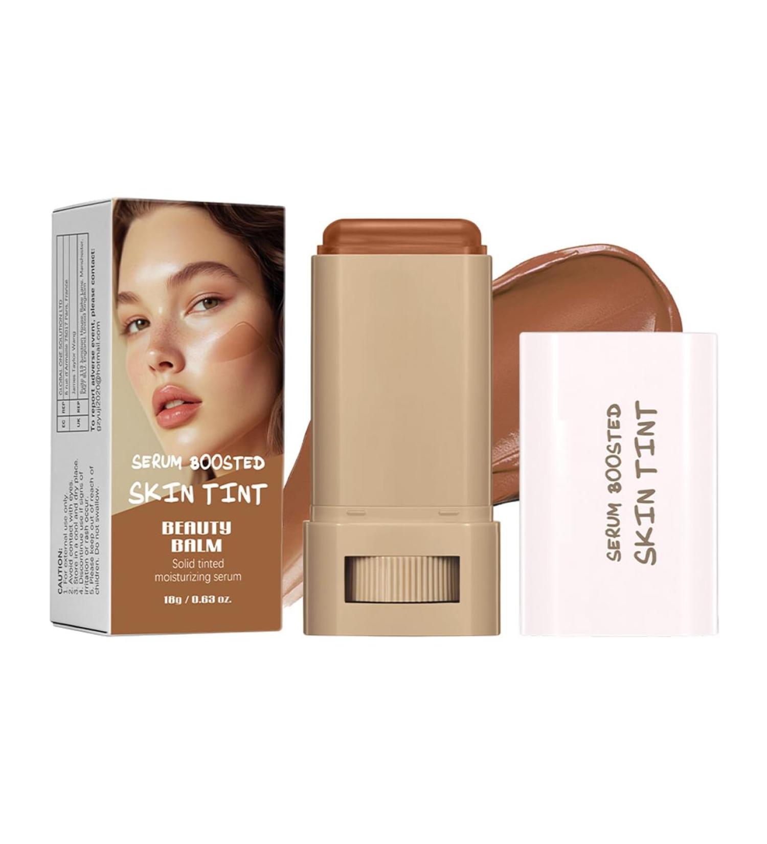  SONGVISON Stick Foundation Serum Boosted Skin Tint - Full Coverage Moisturizing Concealer with Beauty Balm Natural Glow & 24-Hour Lig - Buy Online on GoSupps.com