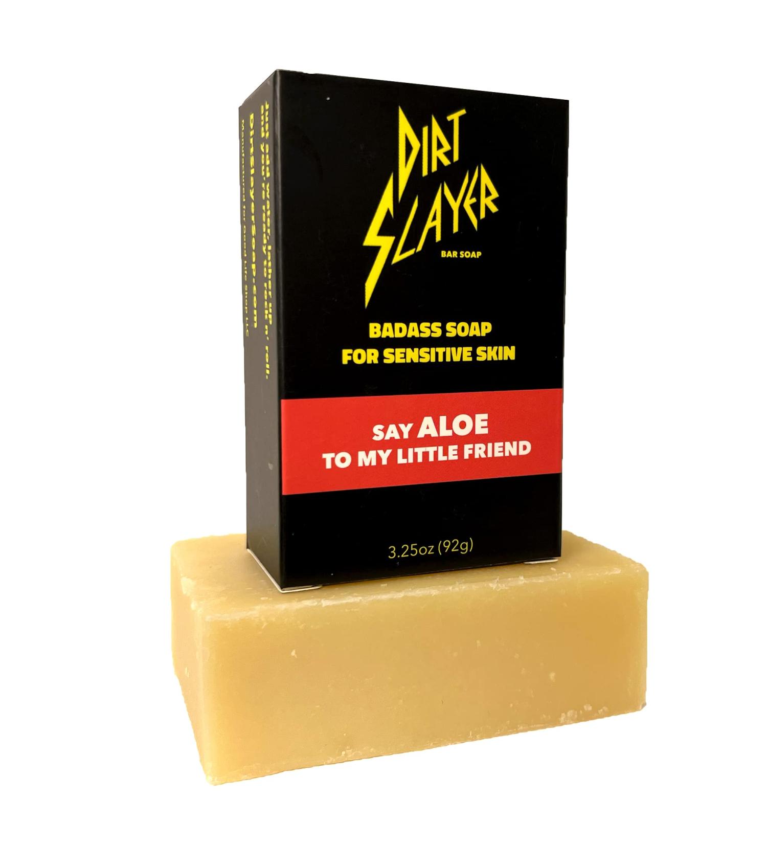 All Natural Bar Soap - Say Aloe to My Little Friend | Gentle Eco-Friendly Cleansing for All Skin Types - International Shipping Available - Buy Online on GoSupps.com