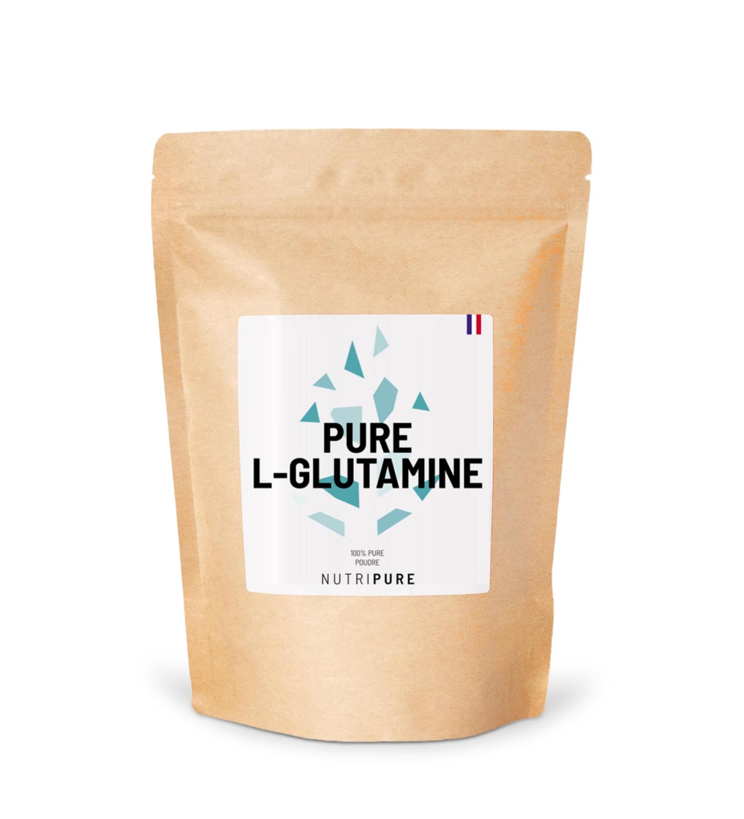 Kyowa Vegetable L-Glutamine 100% Pure | L-Glutamine Powder | Food Supplement | Amino Acid | Recovery After Training | 150g | 1 Month Cure | Made in France Nutripure - Buy Online on GoSupps.com