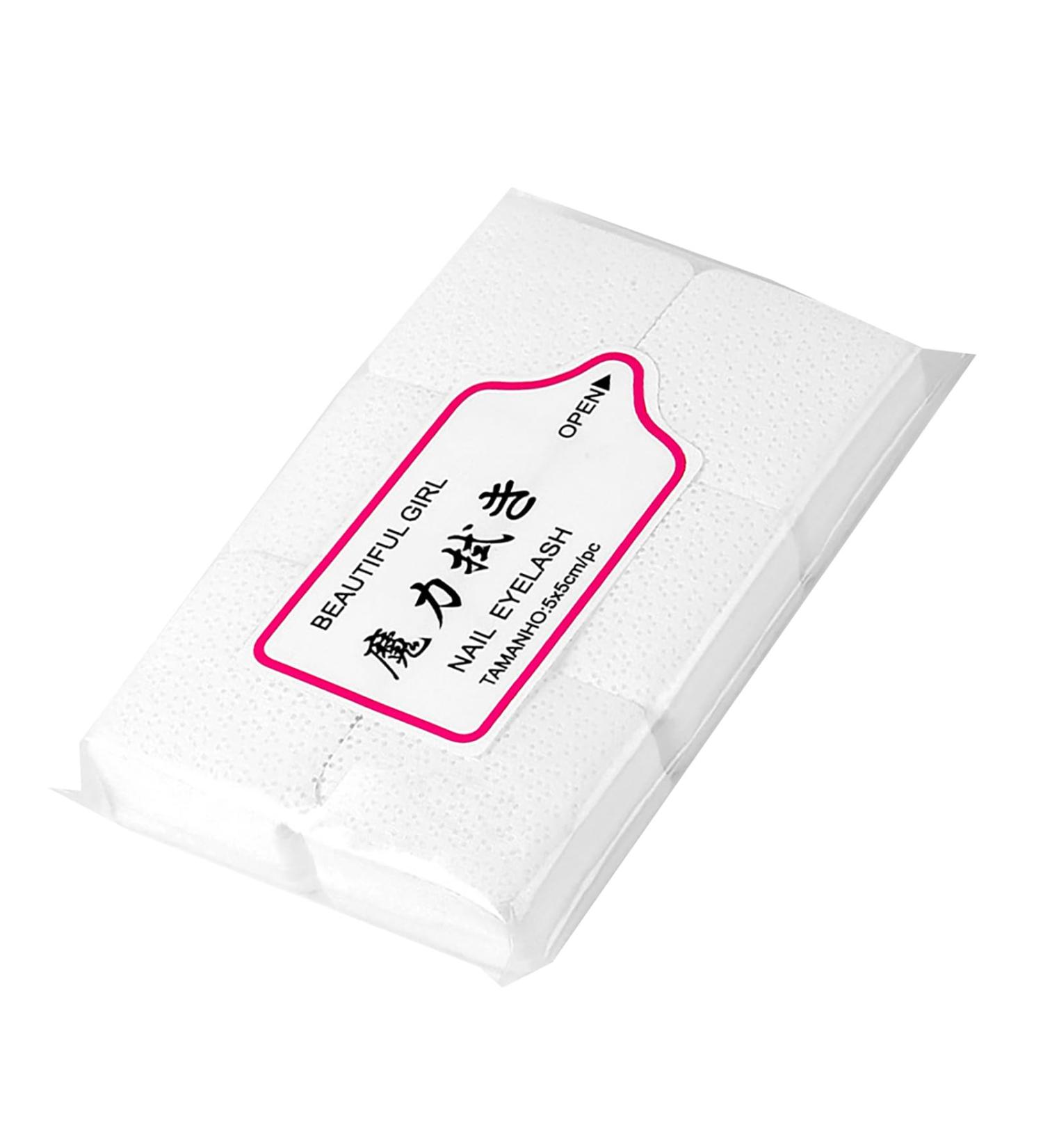 Lot de 300 lingettes de nettoyage pour ongles en acrylique doux - Pour salon de beaut Blanc - Buy Online on GoSupps.com