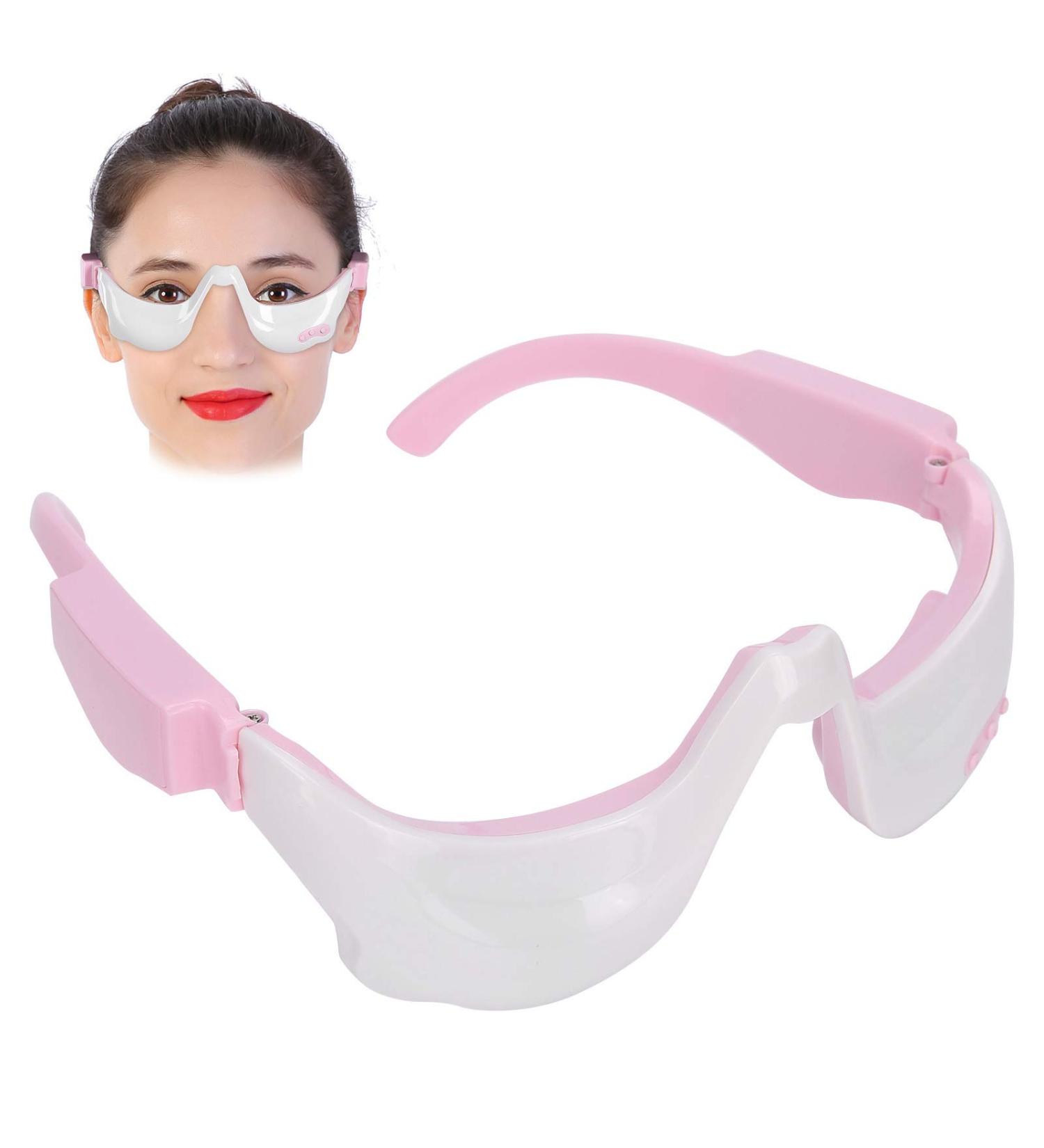 Electric Eye Massager for Dark Circles & Fatigue Relief - EMS Microcurrent Technology - White - Buy Online on GoSupps.com