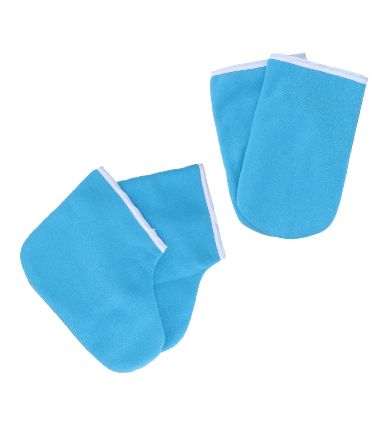 WOFASHPURET 1 Set Work Gloves Hand Warmers Gloves Paraffin Wax Covers Parrafin Wax Mitts and Booties Paraffin Wax Booties Wax Bath Foot Hand Cover Paraffin Wax Foot Cover Wax Socks - Buy Online on GoSupps.com