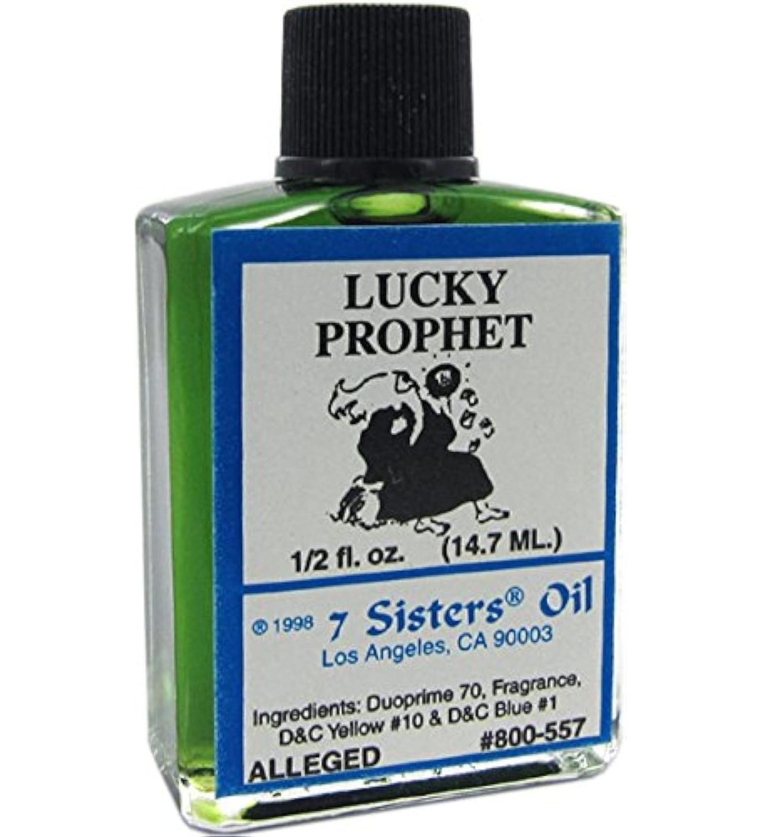 7 Sisters of New Orleans Perfumed Anointing Oil - Lucky Prophet 1/2oz