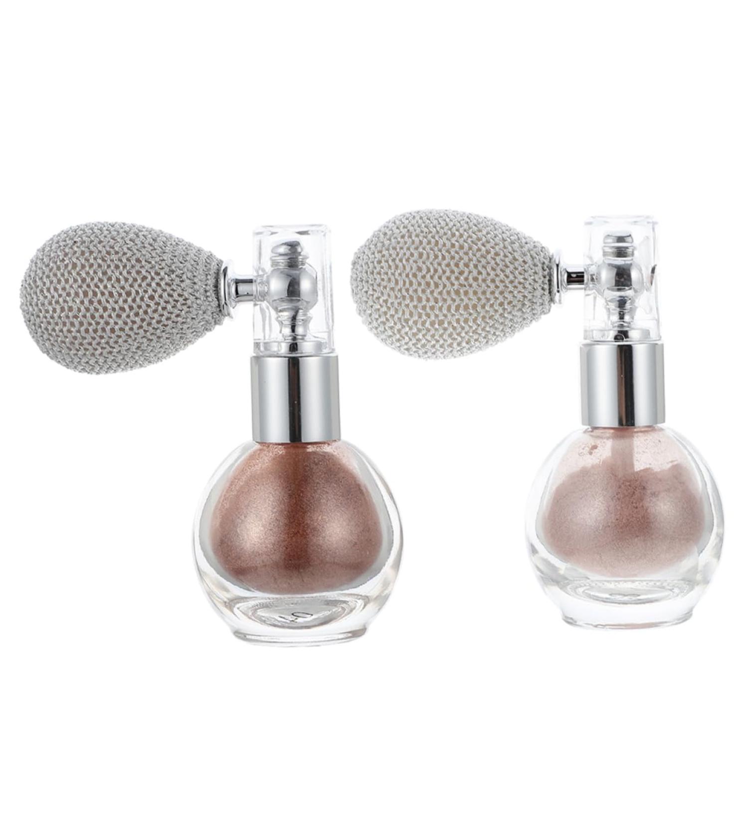 Didiseaon 4 Pcs Spray Glitter Gloss Powder Spray Face Spray Highlighter Glass Bottle Blush Powder - Buy Online on GoSupps.com