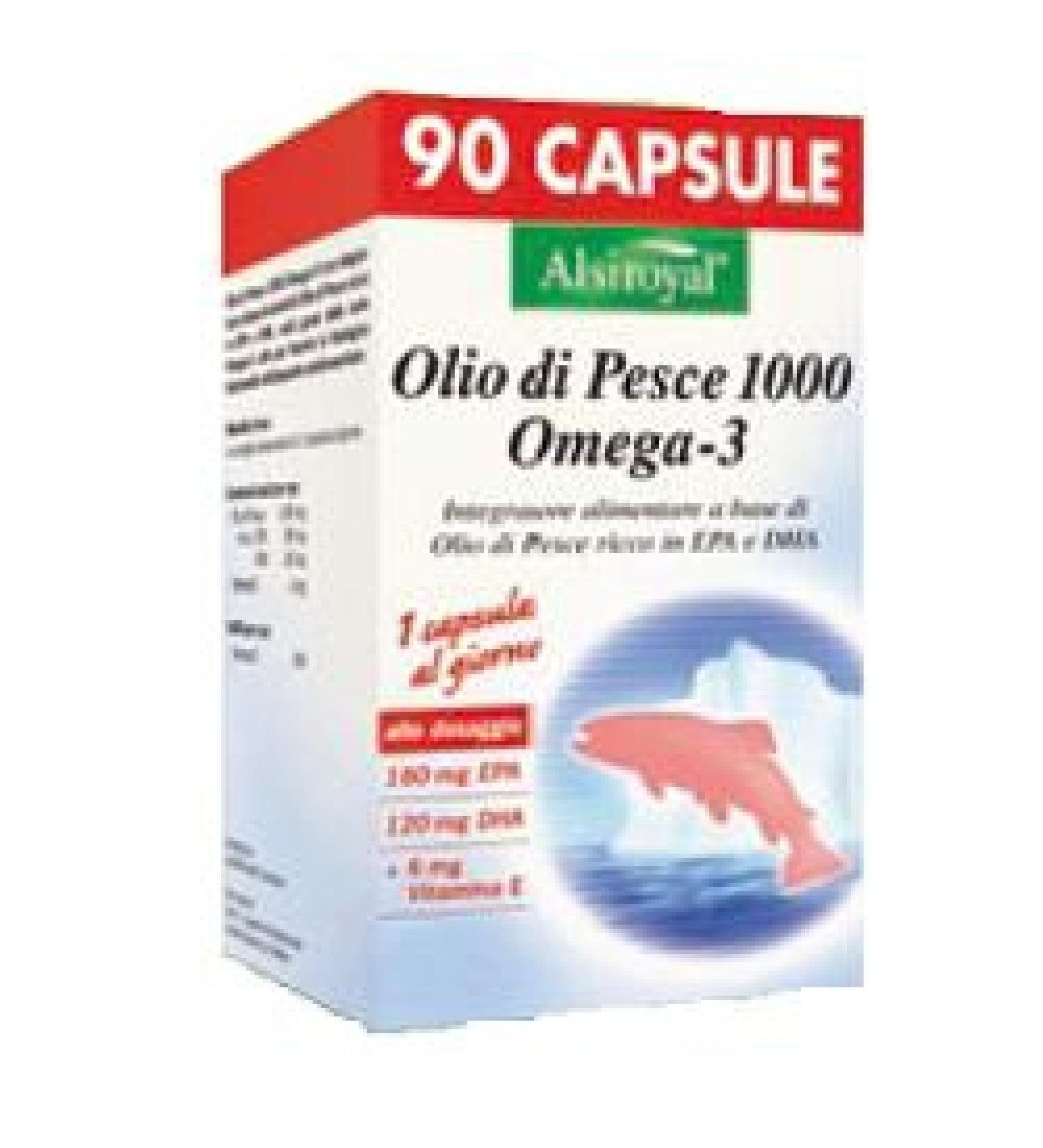 DOTT.C.CAGNOLA Srl FISH OIL 1000 OMEGA 3 90 CAPSULES
