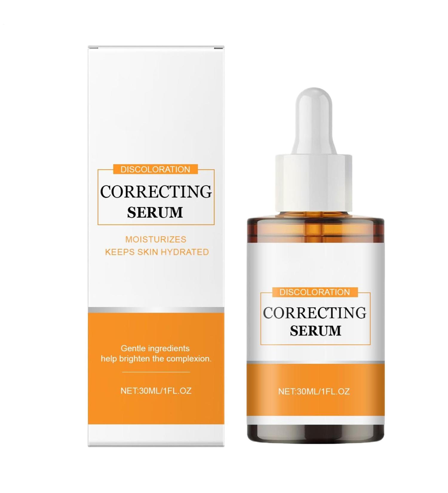 Facial Discoloration Correcting Liquid | 30ml Soothing Non-Greasy Skincare Solution Brightening Facial Liquid For Dull Skin Roughness Redness and Dryness - Buy Online on GoSupps.com