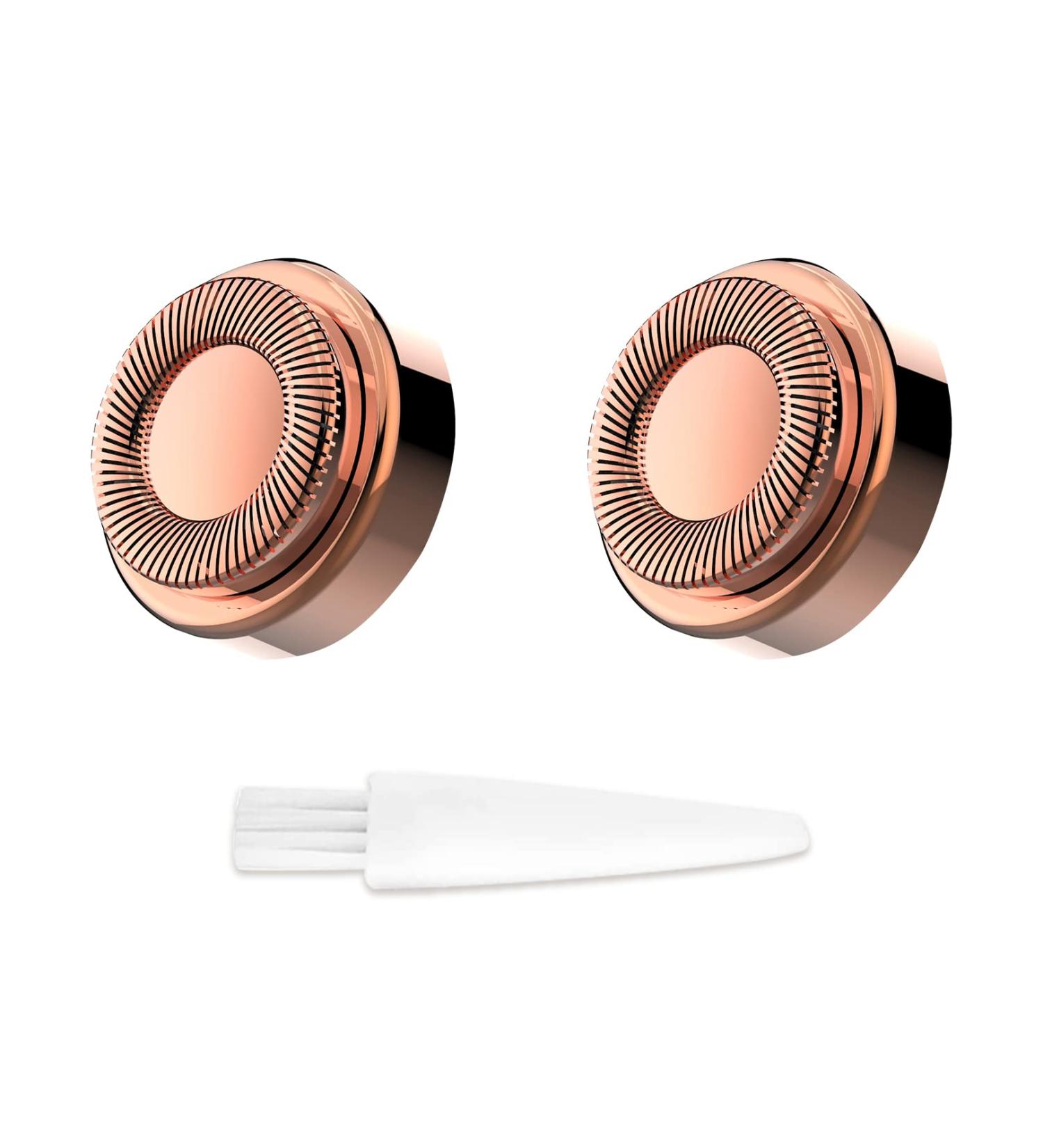 Hair Remover Replacement Heads - 2 Pack Compatible with Gen 2 Facial Hair Removal Tool for Women | Beauty Tools & Accessories (Rose Gold) - Buy Online on GoSupps.com
