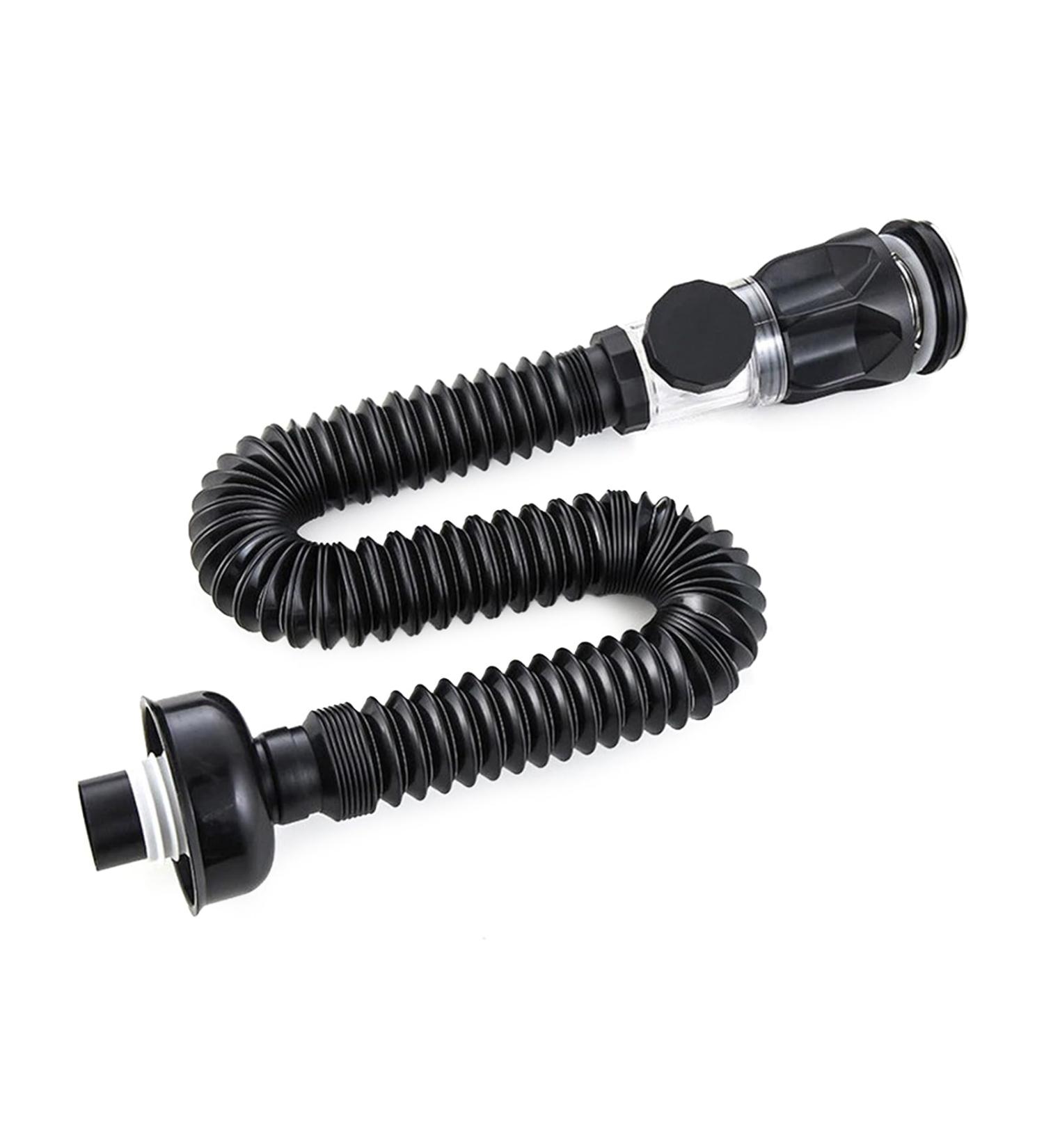 Space Saving Sink Drainer With Hair Filter Plug Washbasin Drainer Vertical/Side Installation For Household Waste Drainer - Buy Online on GoSupps.com