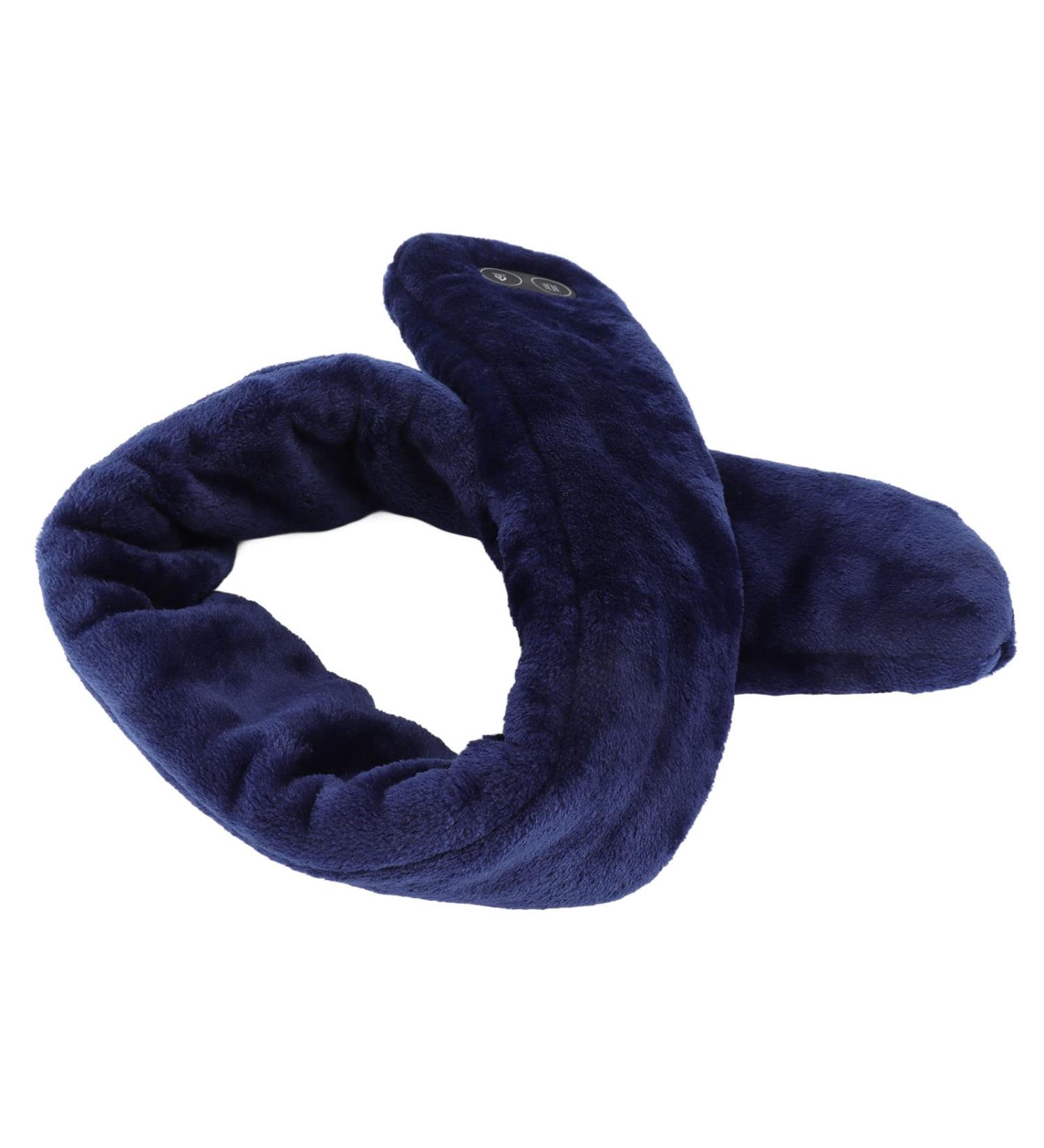 Dioche USB Heating Scarf - Soft & Warm Pain Relief Neck Wrap with Vibration Massage for Adults & Seniors - Buy Online on GoSupps.com