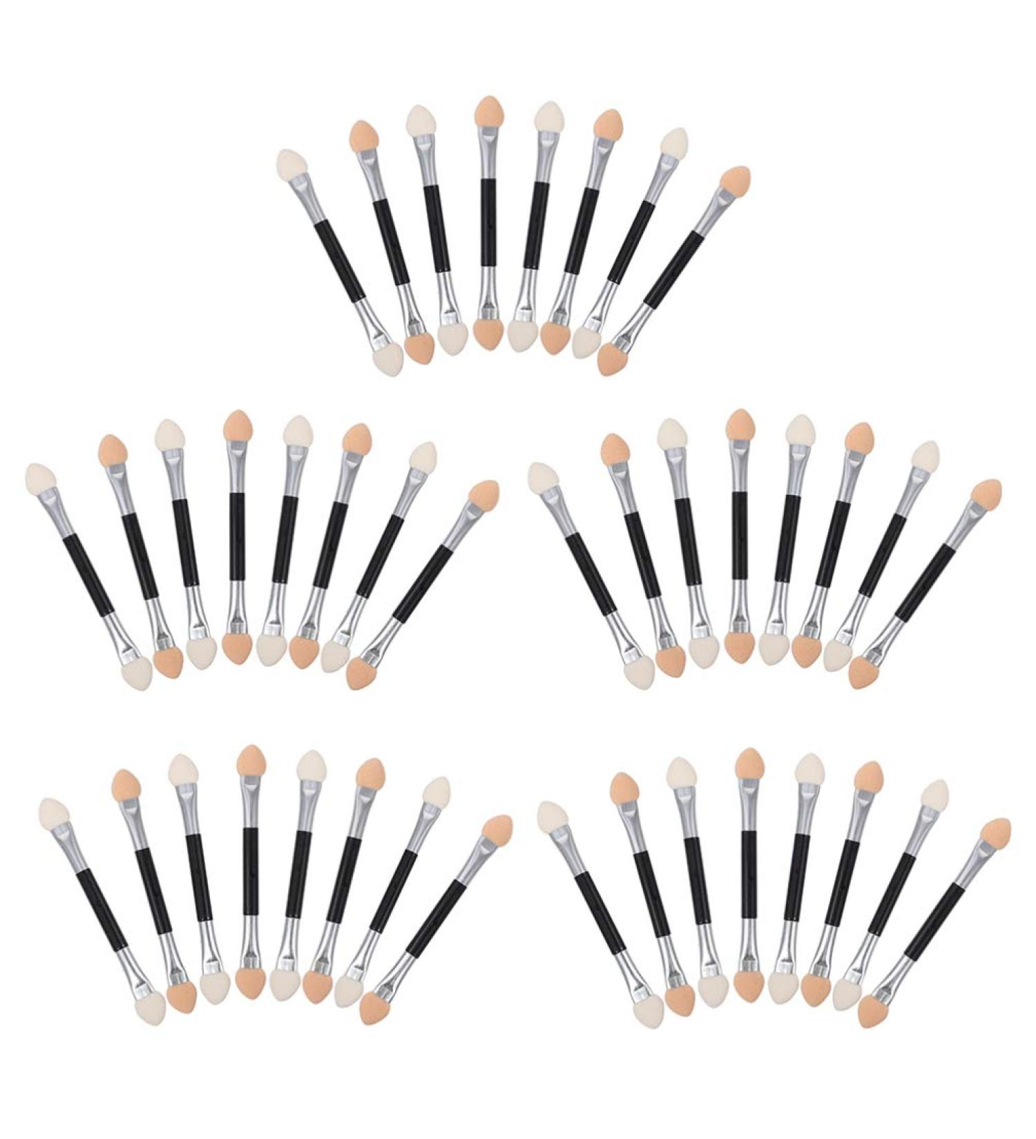 Healifty Makeup Sponge Set Eye Makeup 40pcs Eyeshadow Double Ended Eye Shadow Sponge Eyeshadow Makeup Applicator Dual Ended Makeup Brush Womens Makeup Set - Buy Online on GoSupps.com