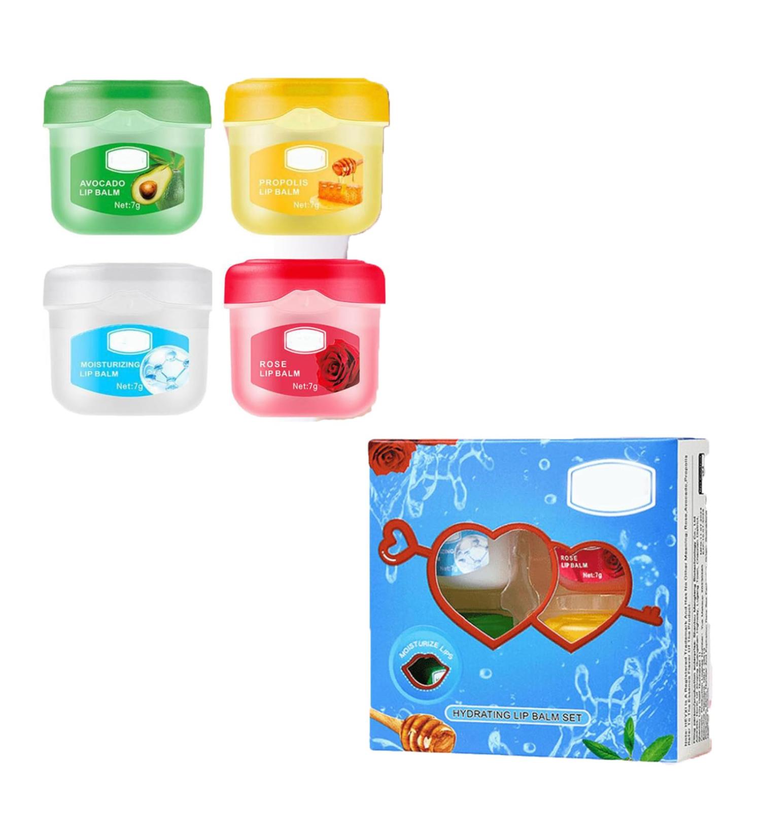  Generisch Lip moisturizing cream lip care winter moisturizing chapstick sticks long-lasting lip mask hydrating and nourishing lip care gifts for women (4) - Buy Online on GoSupps.com