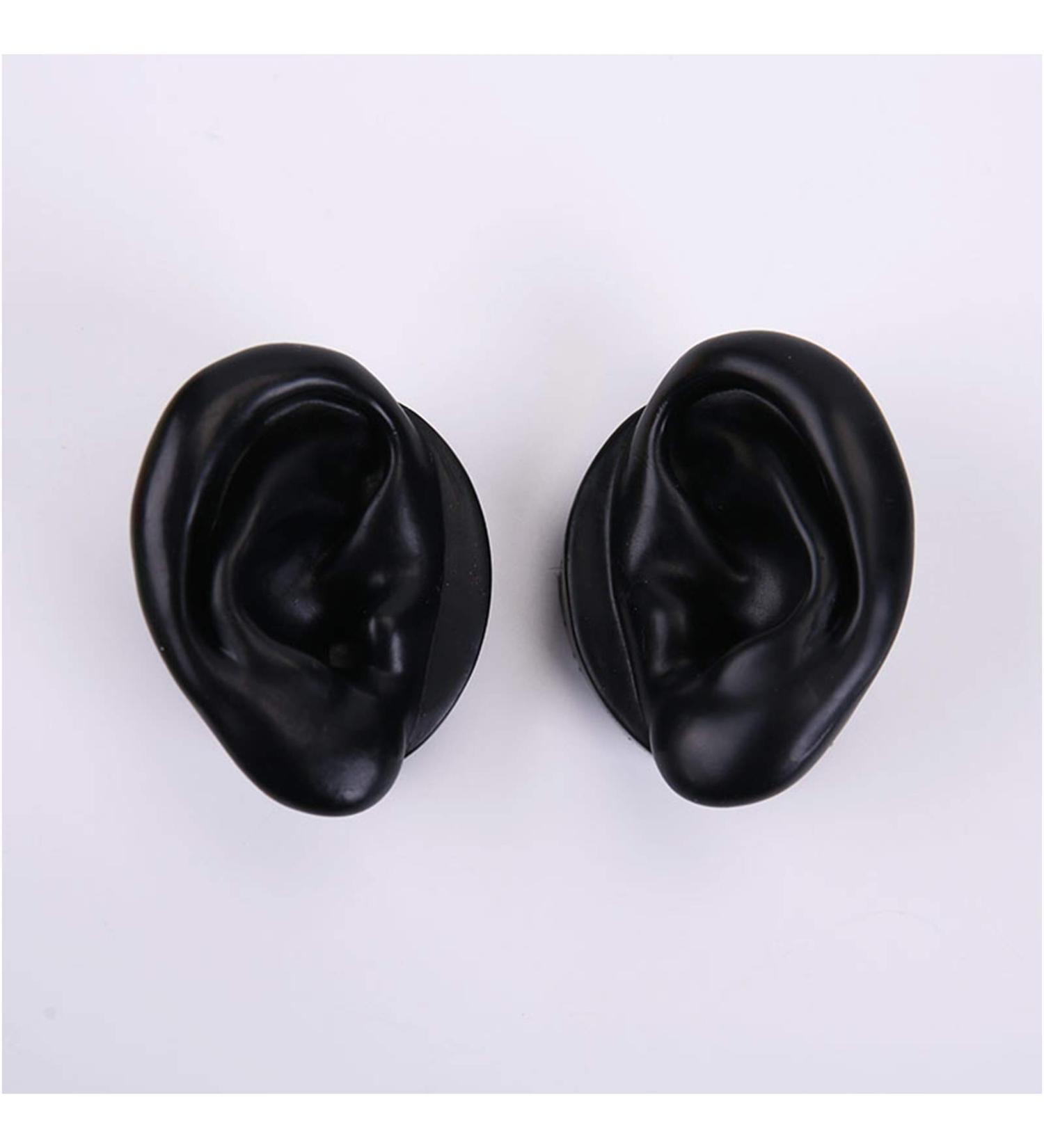 Simulation Silicone Ear Model - 1 Pair Ear Model - Soft Silicone Ear Model for Teaching - for Ear Picking Practice Studs Earring Display Props - Buy Online on GoSupps.com