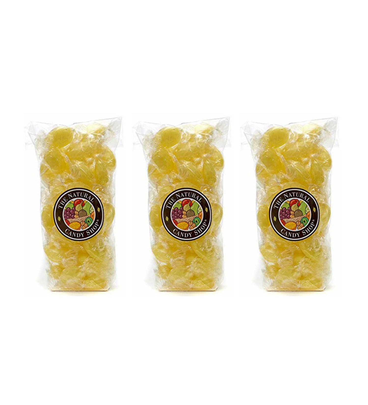 Natural Candy Shop Sherbet Lemons 250g (Pack of 3)