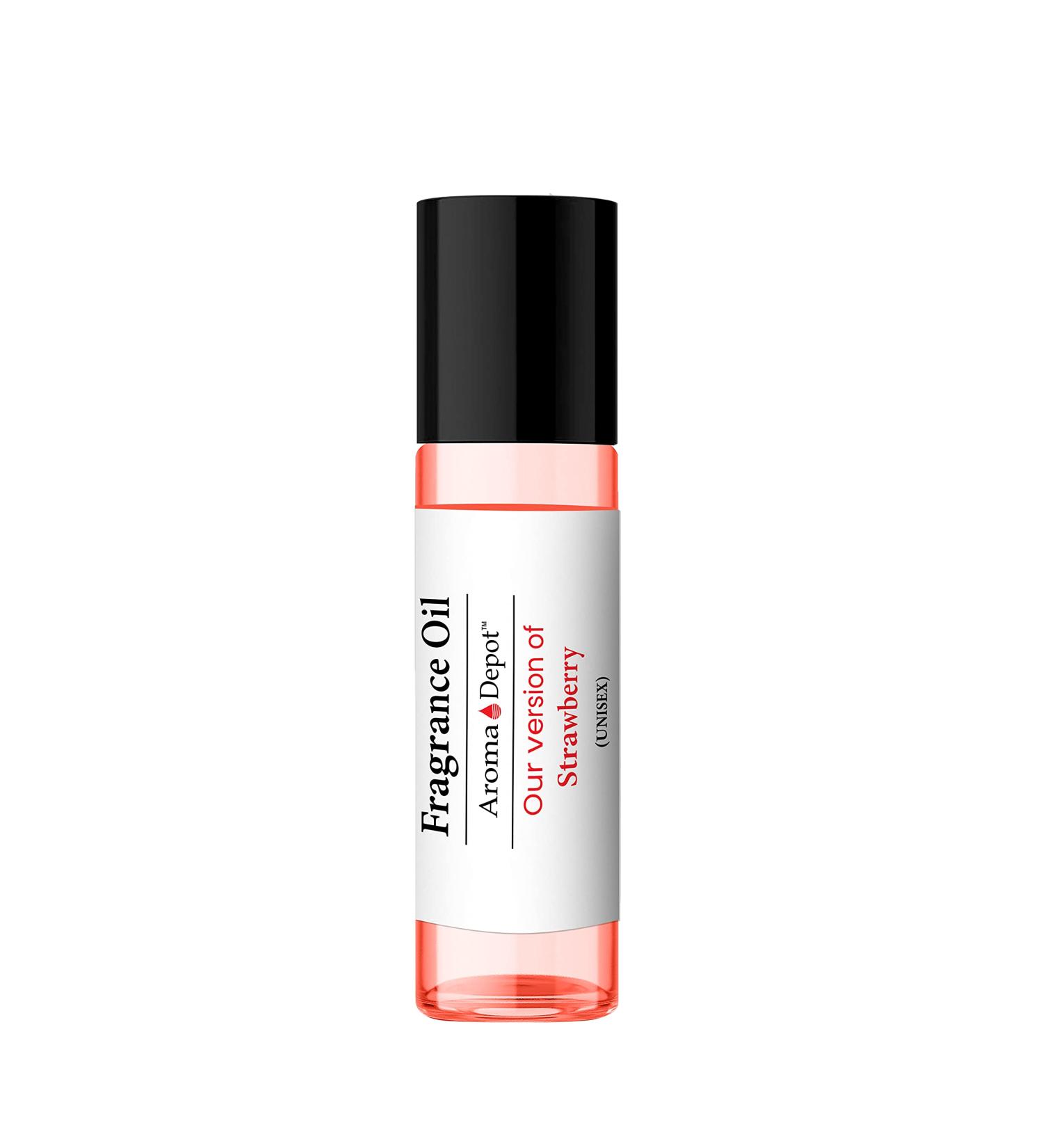 10ml Premium Strawberry Body Oil - Uncut Fragrance Oil 1 Ounce (Pack of 1) - Buy Online on GoSupps.com