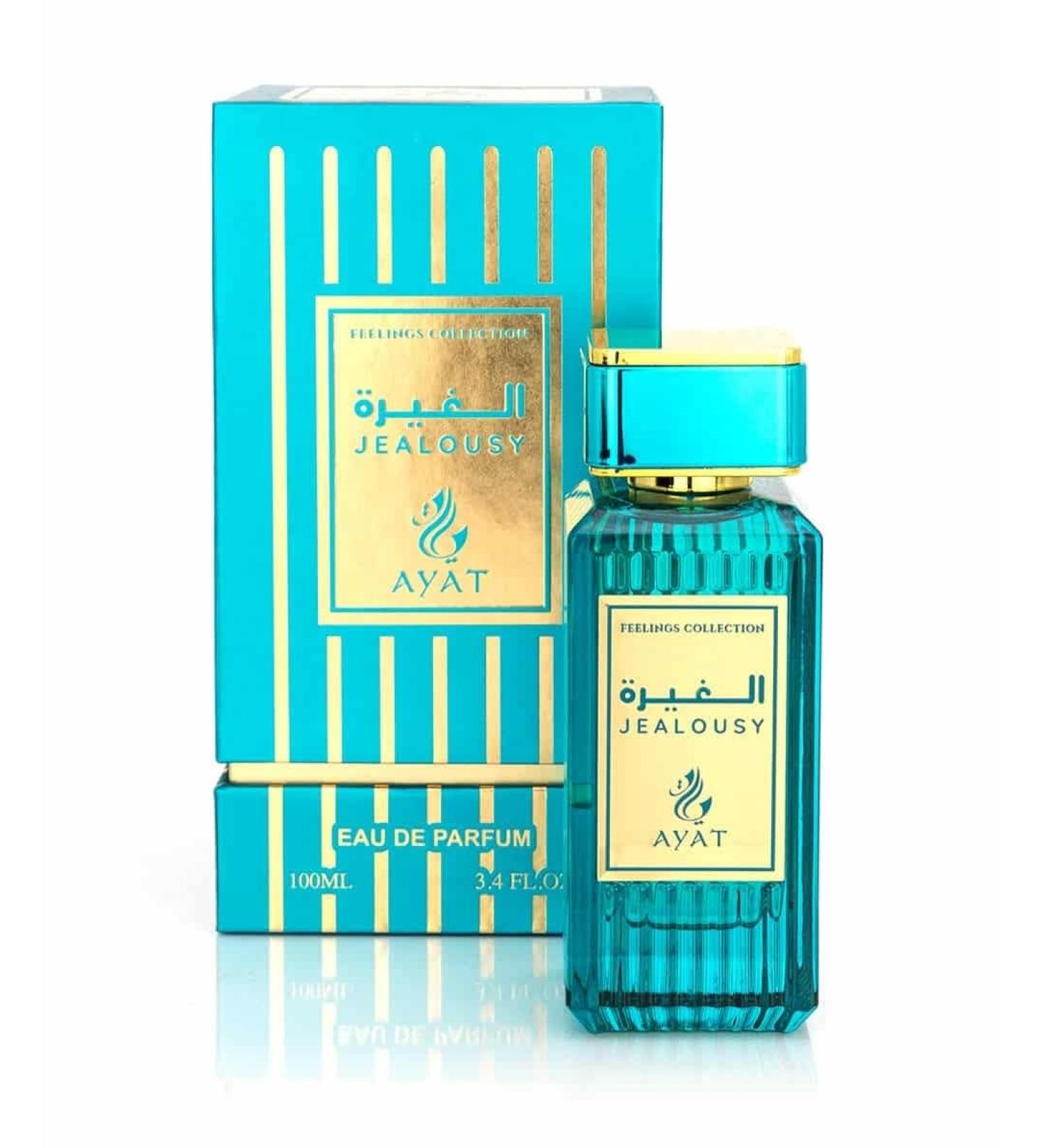 Eau de Parfum FEELINGS 100ml Ayat Perfumes - Made in Dubai With Notes of Rose Vanilla Oud Musk and Woody - EDP Oriental Perfect For Women And Men (Jalousy) - Buy Online on GoSupps.com