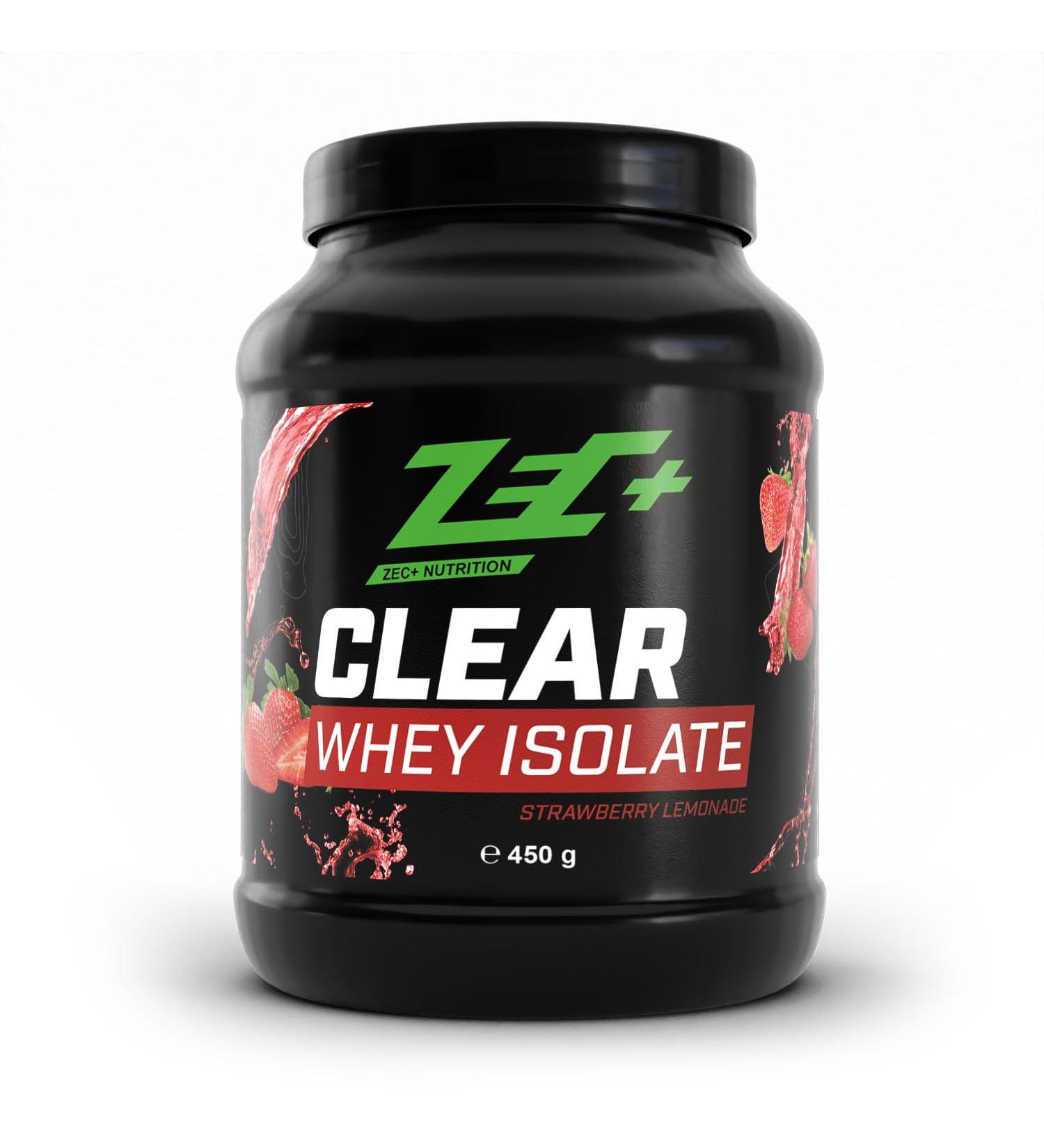 Zec Nutrition CoKG Zec+ Clear Whey Isolate 450g Strawberry Proteins Clear protein Strawberry 450g - Buy Online on GoSupps.com