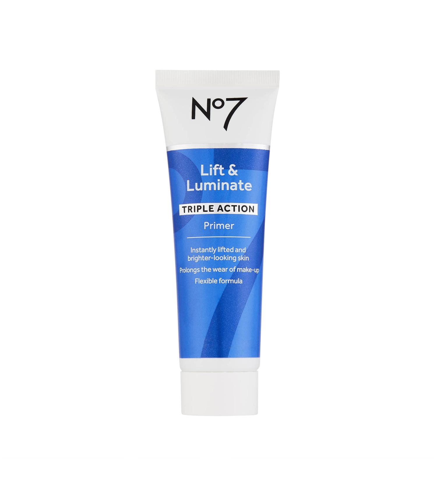 No7 Lift & Luminate Hydrating Primer with Niacinamide - 30ml - Buy Online on GoSupps.com