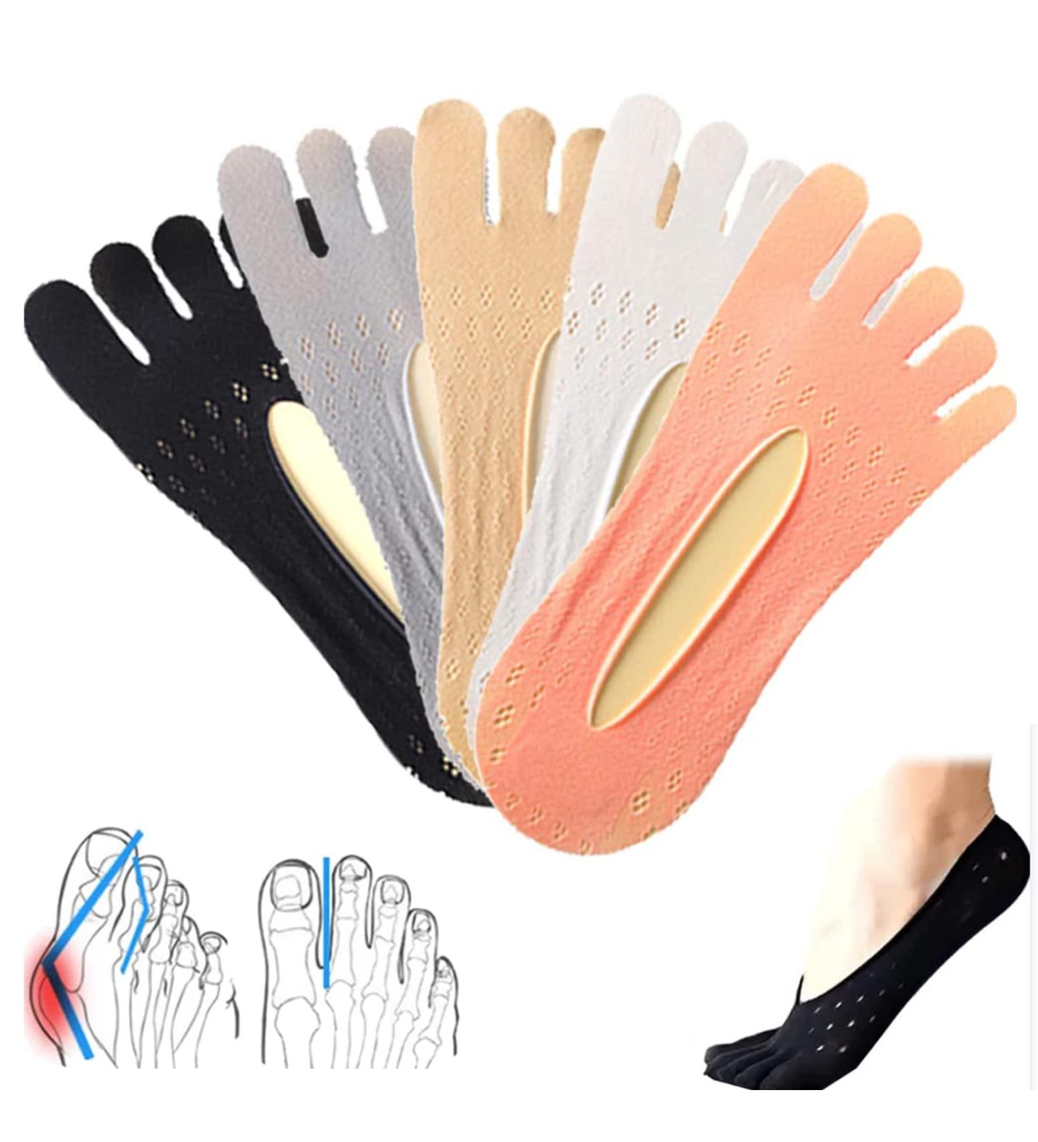 Rsaveld Toe Alignment Bunion Relief Socks Projoint Antibunions Health Socks (5 pairs) - Buy Online on GoSupps.com