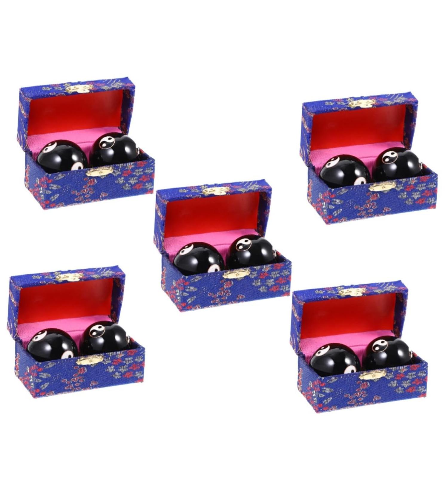 Magiclulu 10 STK Massage Globe Stress Balls - Reusable Metal Massage Roller & Yoga Tool for Stress Relief - Buy Online on GoSupps.com