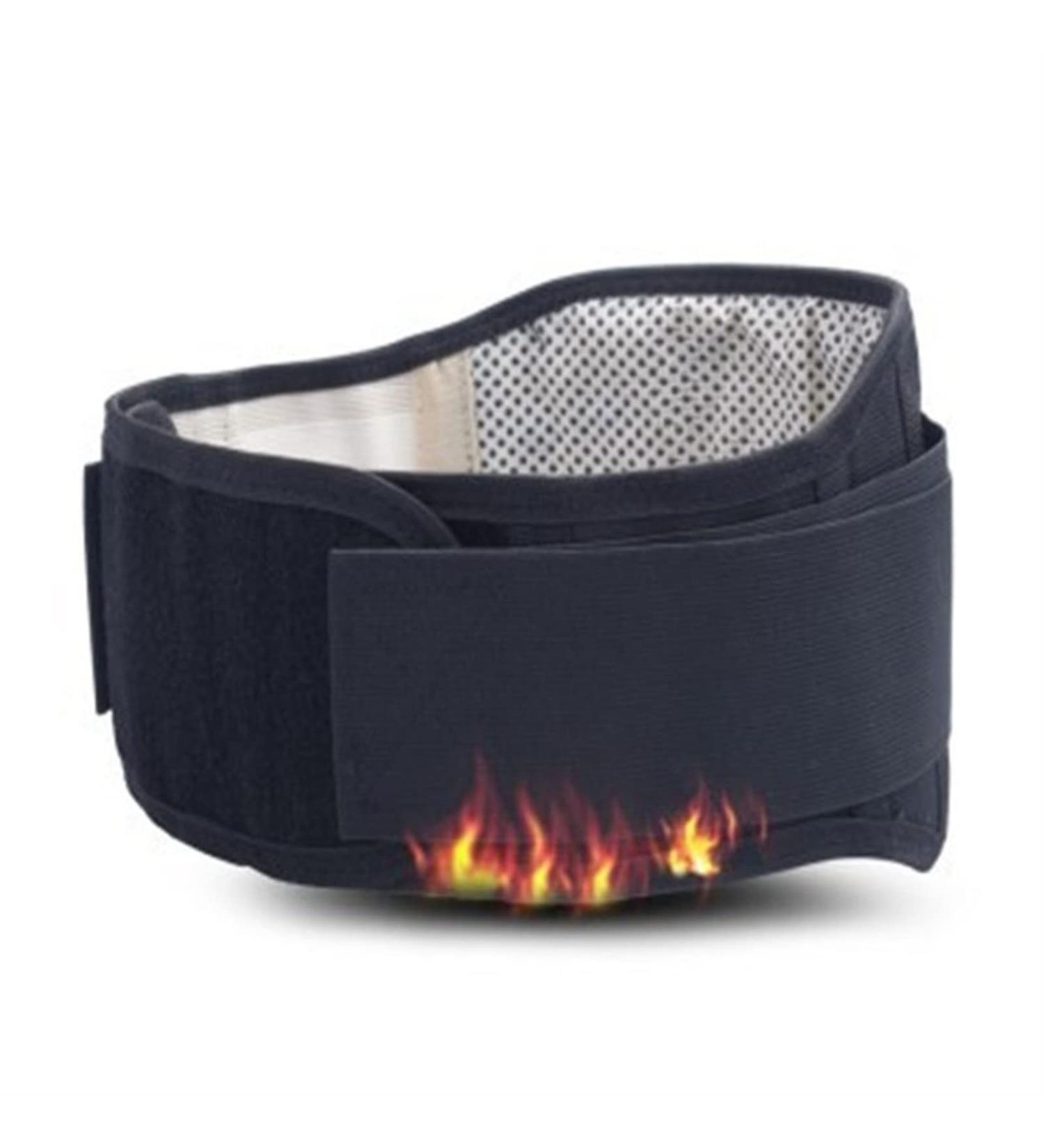 Buy Back Support Magnetic Field Therapy Turmaline Self-Heating Waist Belt for Pain Relief - Adjustable Lumbar Support for Men & Women | International Shipping Available - Buy Online on GoSupps.com