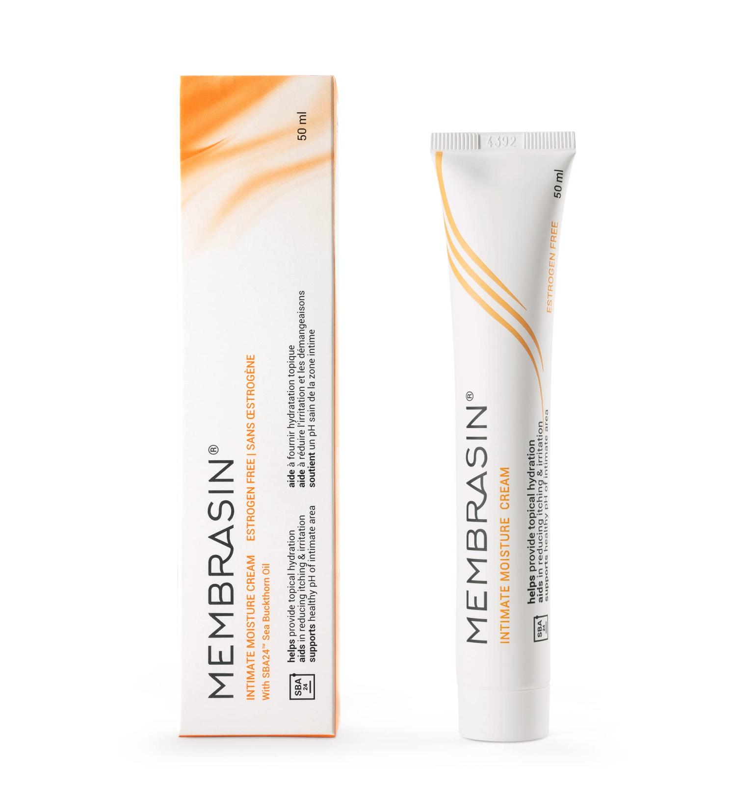 Membrasin Vulva Cream for Feminine Dryness - Moisture Support for Reducing Burning and Itching - Buy Online on GoSupps.com