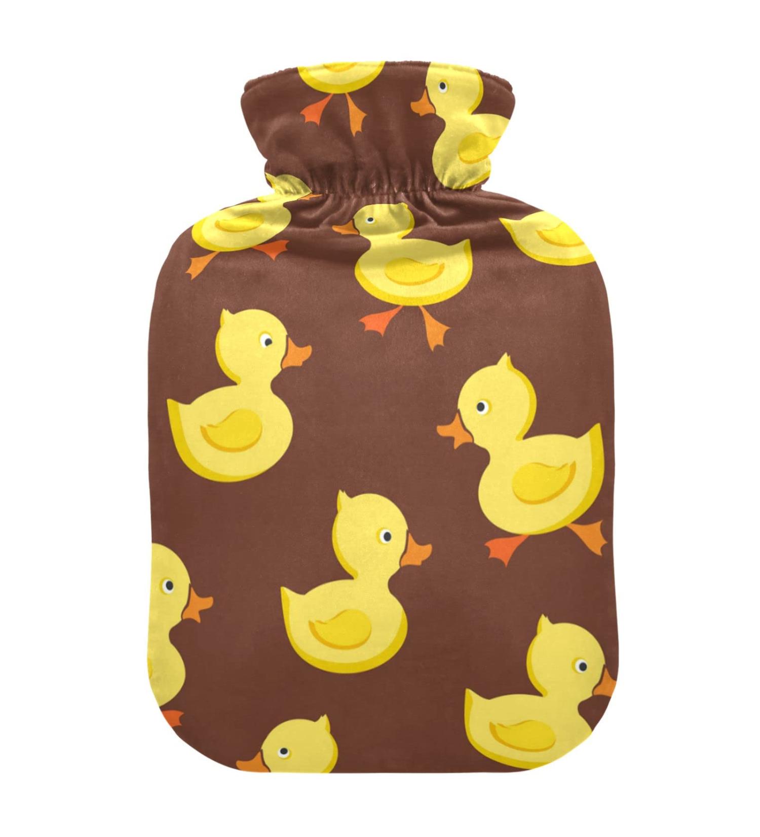 Buy Yellow Happy Duckling Hot Water Bottle - 2L Pain Relief & Hot/Cold Compress - Buy Online on GoSupps.com