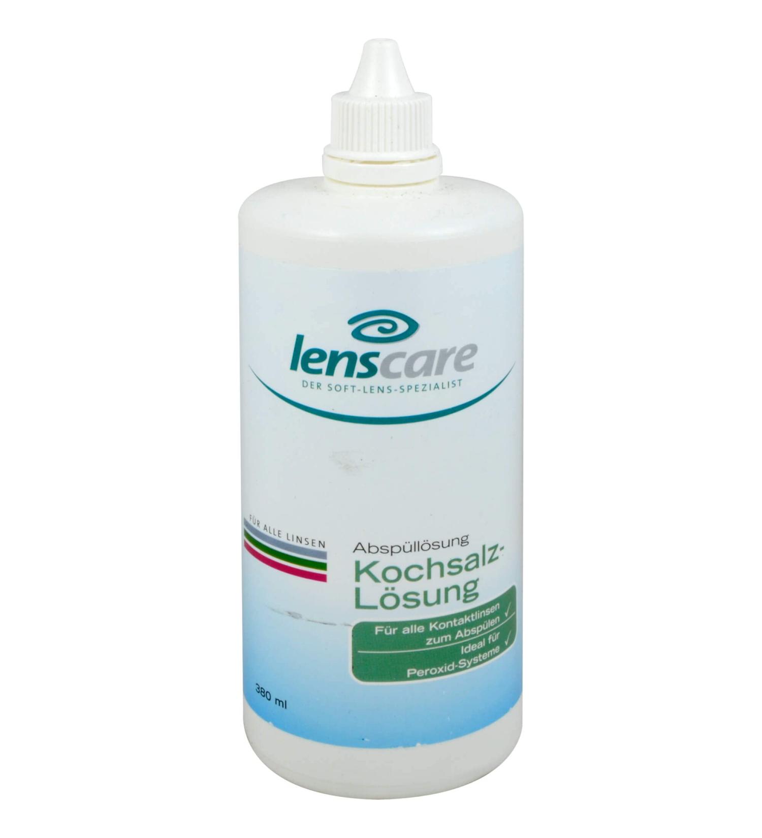 Lenscare saline 380 ml