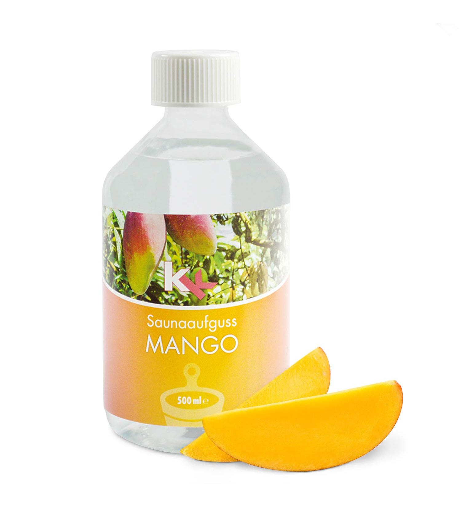 KK Sauna Infusion Concentrates PREMIUM - Mango Fragrance - 500ml Made in Germany - Wellness for Your Home - International Shipping Available - Buy Online on GoSupps.com