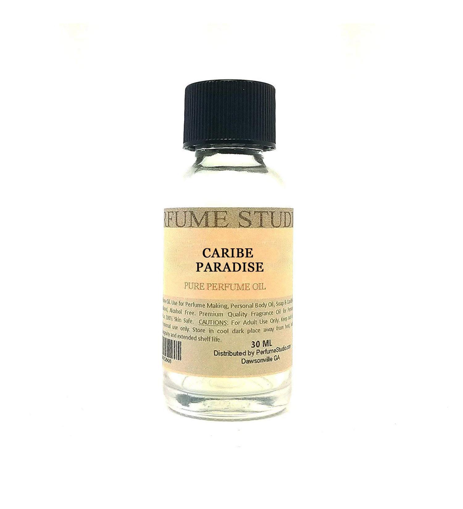 Perfume Studio 100% Pure Fragrance Oil Impression Compatible with: (Caribe Paradise 1oz)
