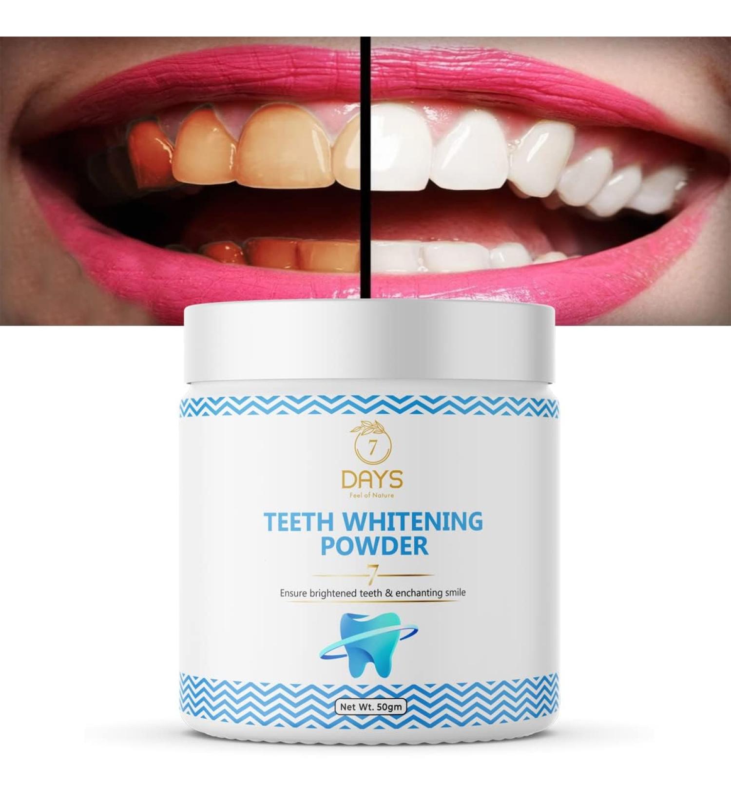 Teeth Magic Powder - Boost Oral Care with Calcium Carbonate - Lavender & Mint Flavor - 50g for Whiter Teeth - International Shipping Available - Buy Online on GoSupps.com