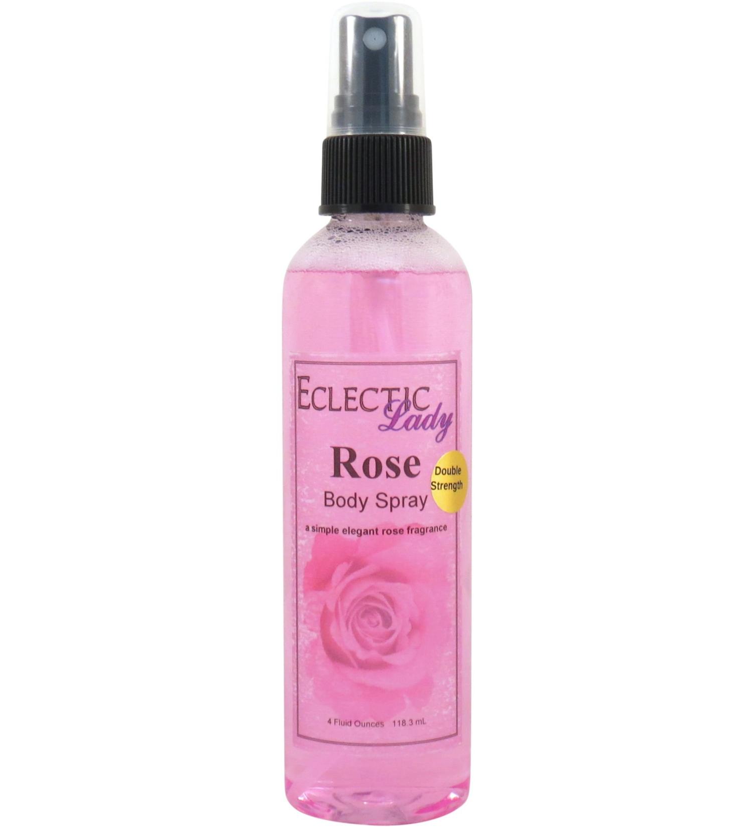 Rose Body Spray (Double Strength) 4 ounces Body Mist for Women with Clean Light & Gentle Fragrance Long Lasting Perfume with Comforting Scent for Men & Women Cologne with Soft Subtle Aroma For 4 Fluid Ounces (Double Strength) - Buy Online on GoSupps.com