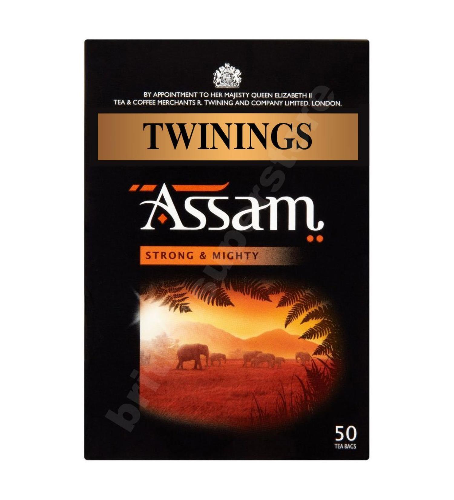 Twinings Assam 40 bags 100g - a strong black tea from the state of Assam in India 50 pieces (1 pack)