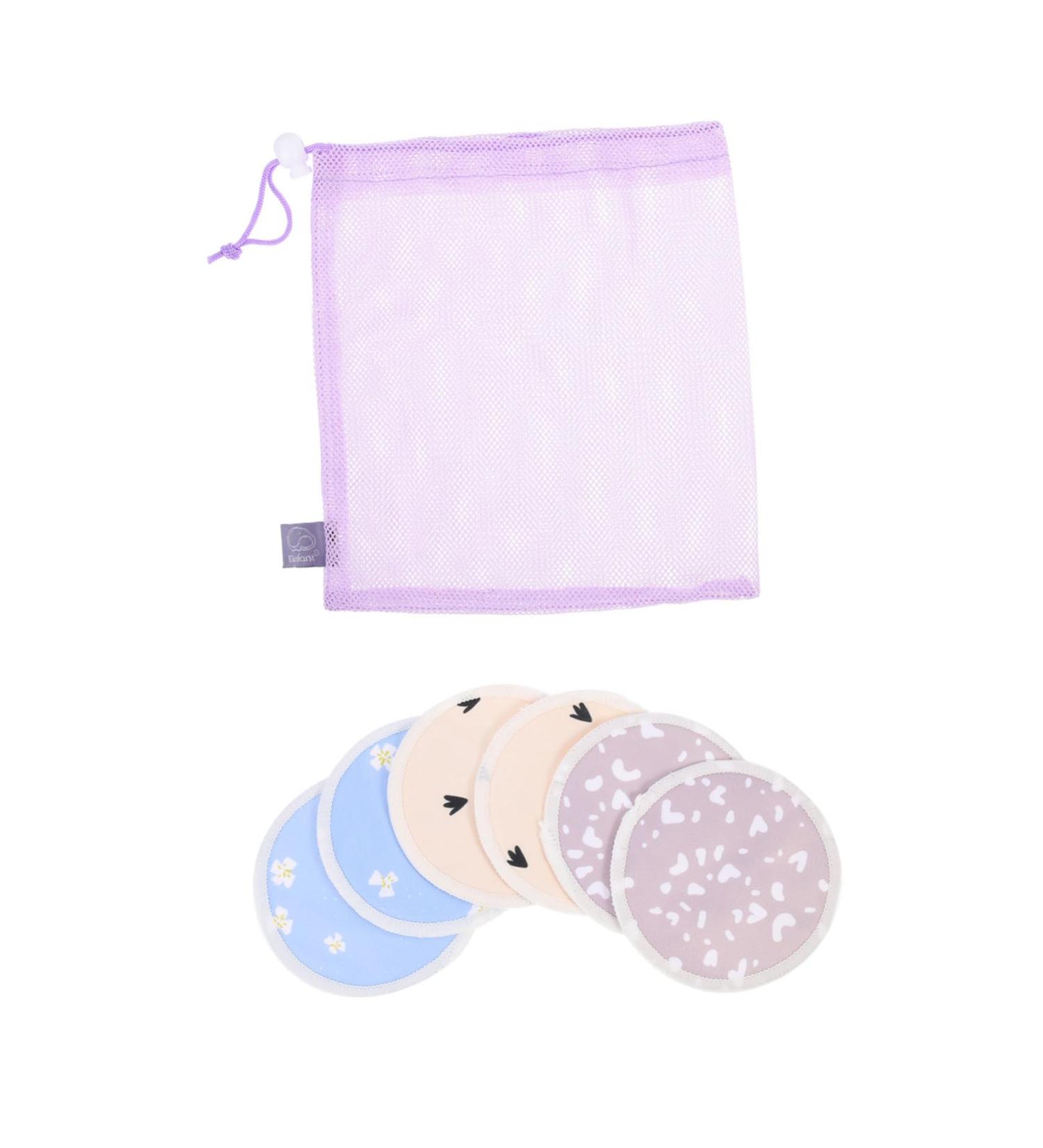 Washable Nursing Pads | Reusable Breastfeeding Pads | Anti-Galactorrhea Cushion | Postpartum Care | Polyester Cotton & TPU Cloth - Buy Online on GoSupps.com