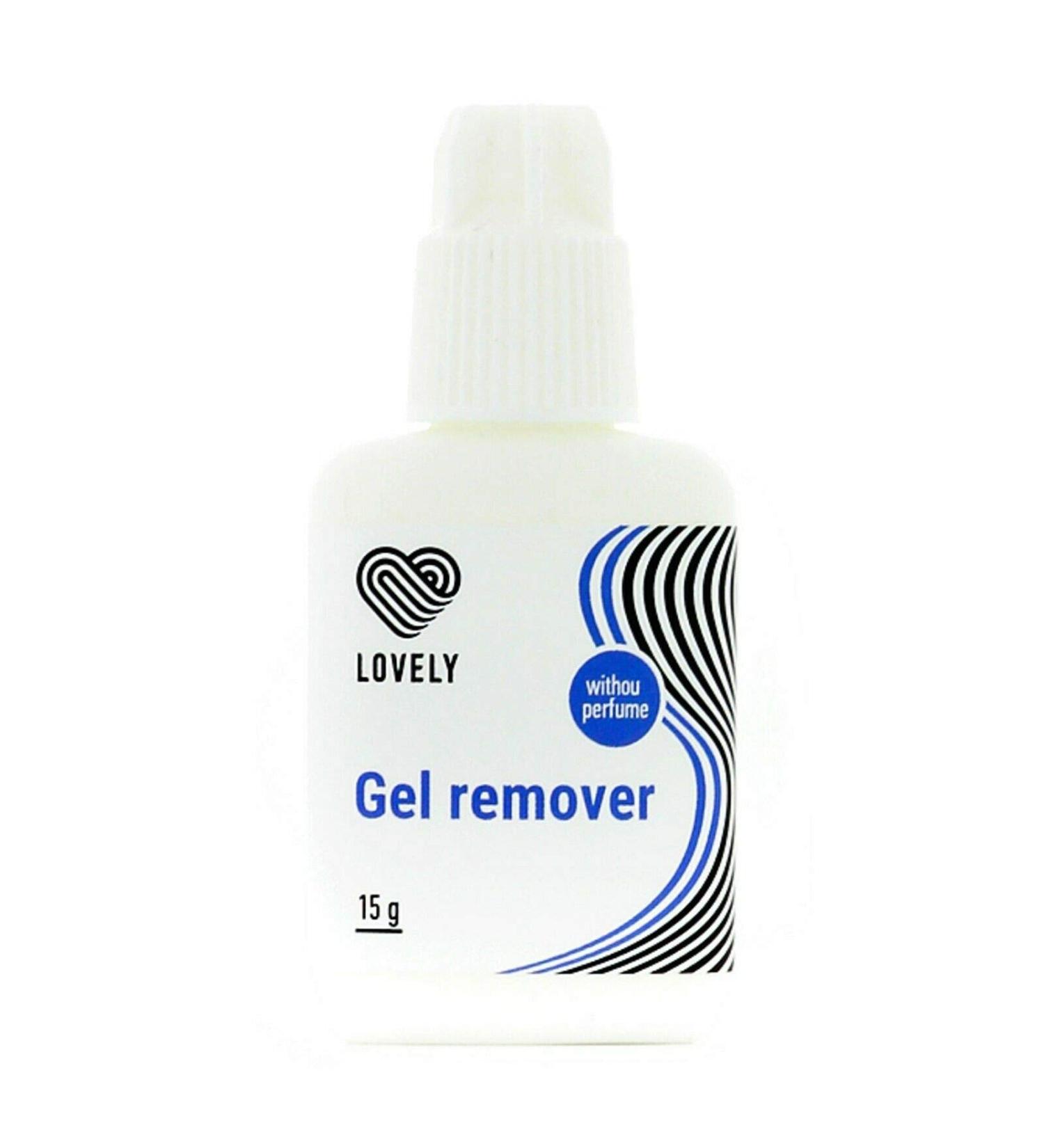Lovely Gel Remover for Eyelash Extensions 15ml | Odorless & Fast | Safe for Allergy Sufferers | Gentle Individual Lash Removal - Buy Online on GoSupps.com