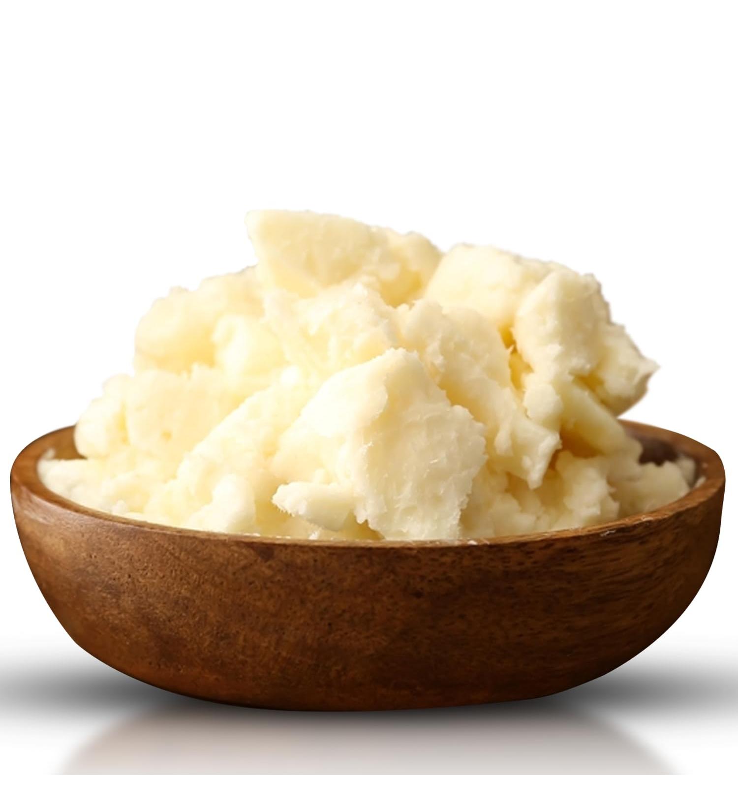 Buy Organic 1lb Unrefined Shea Butter - Pure Moisture for Skin & Hair | International Shipping Available - Buy Online on GoSupps.com
