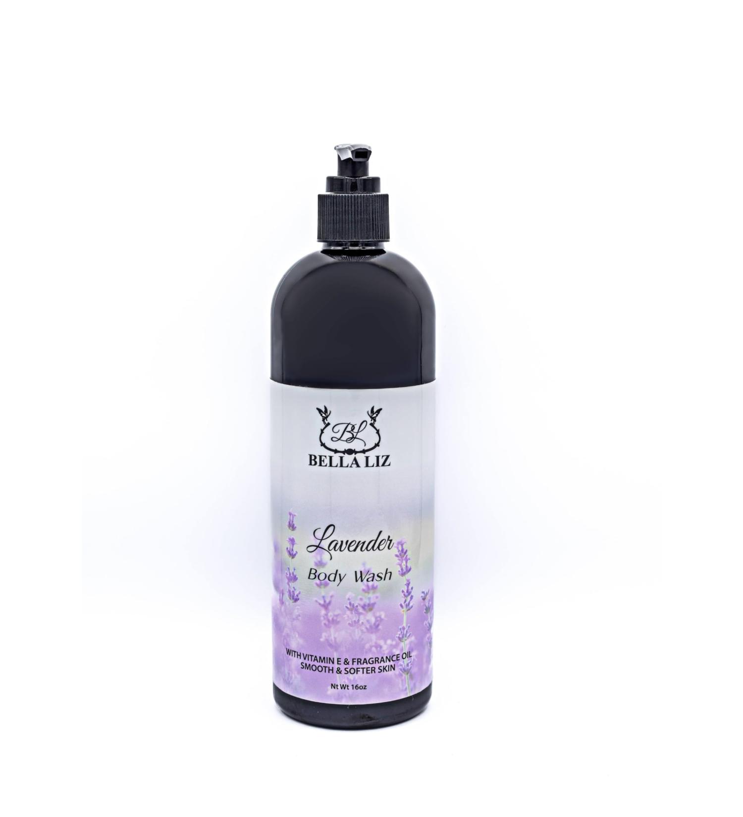 BELLA LIZ Body Wash for Sensitive Skin 16 oz Moisturizing & Hydrating Shower Gel Gentle Daily Cleanser with Nourishing Formula for Dry Skin Soft Smooth Skin Care (Lavender) - Buy Online on GoSupps.com