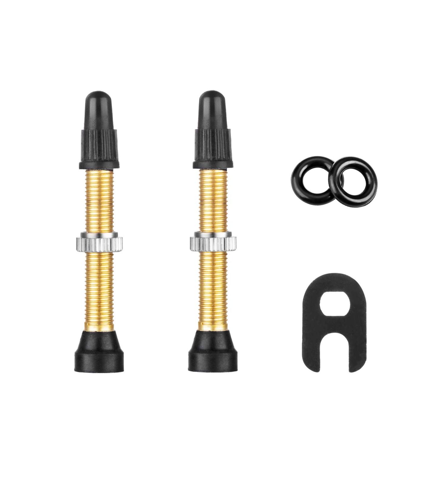 HZJD 2PCS Brass Tubeless Valve Stems (40mm) with Valve Core Remover Tool - Buy Online on GoSupps.com