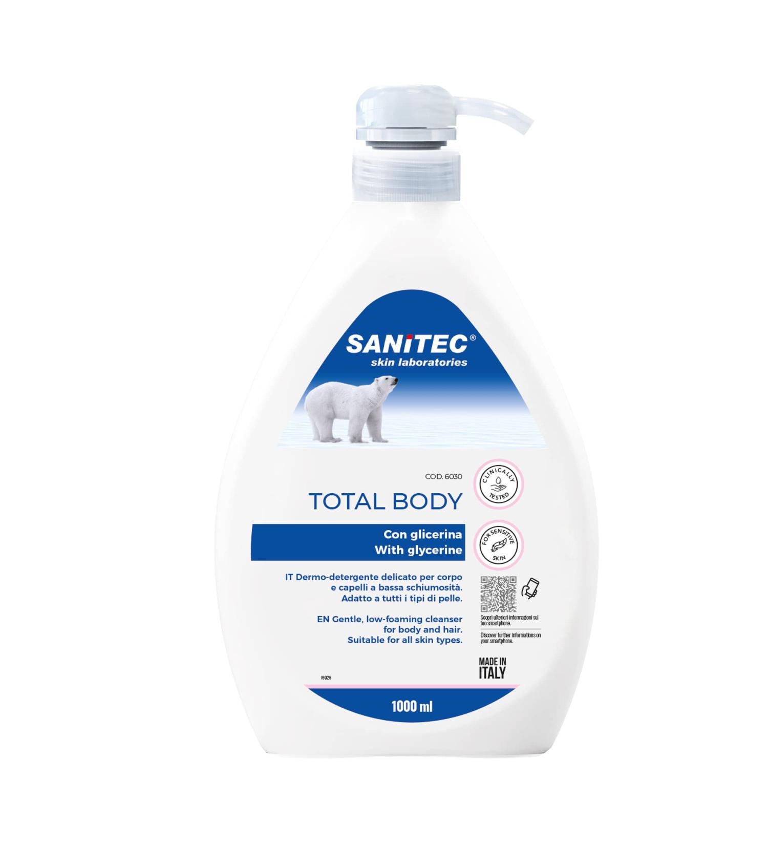  SANITEC igiene sicura Sanitec 94264 Total Body Soap with Glycerin 1 l - Buy Online on GoSupps.com